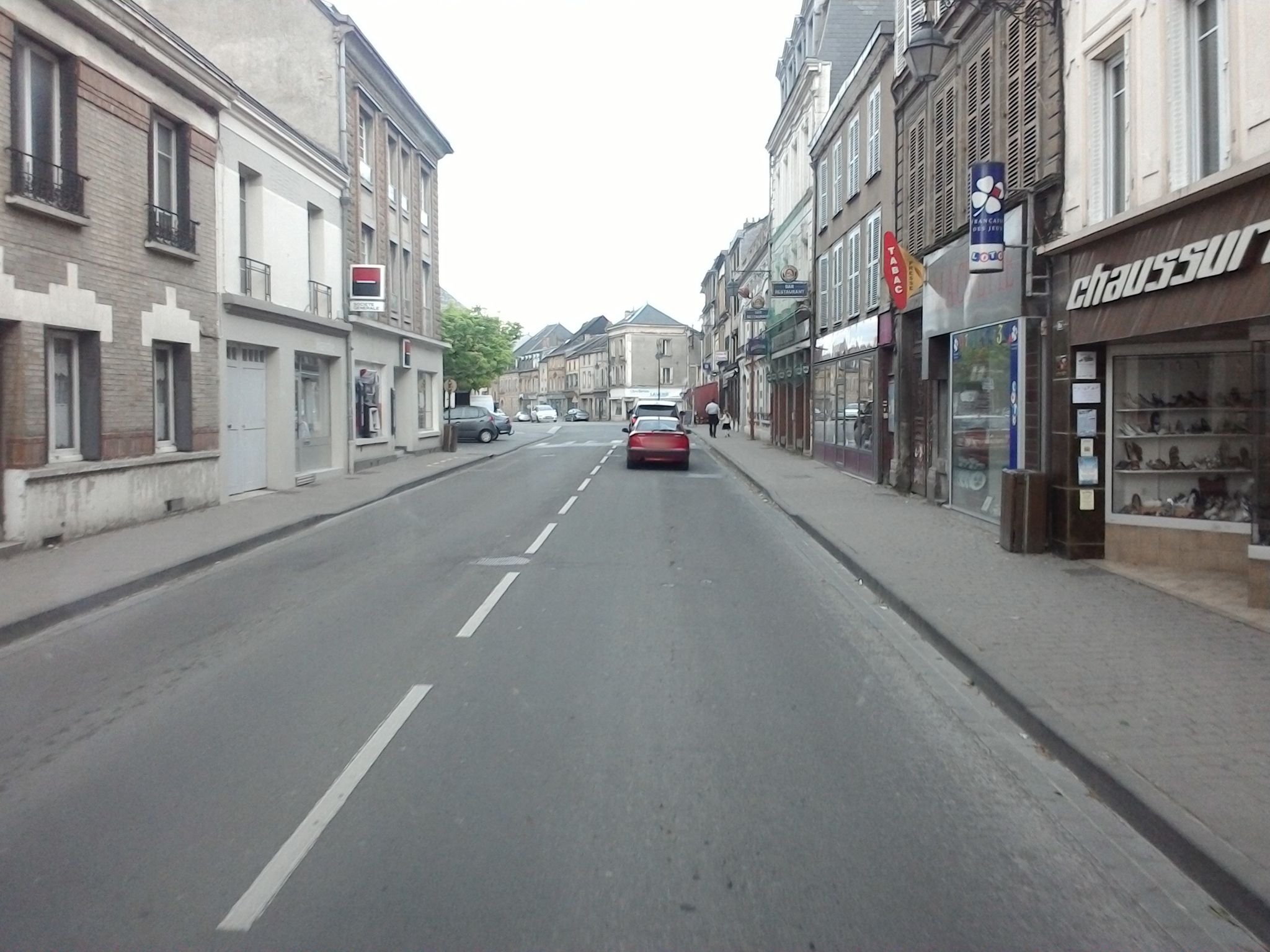 Street view of Vouziers