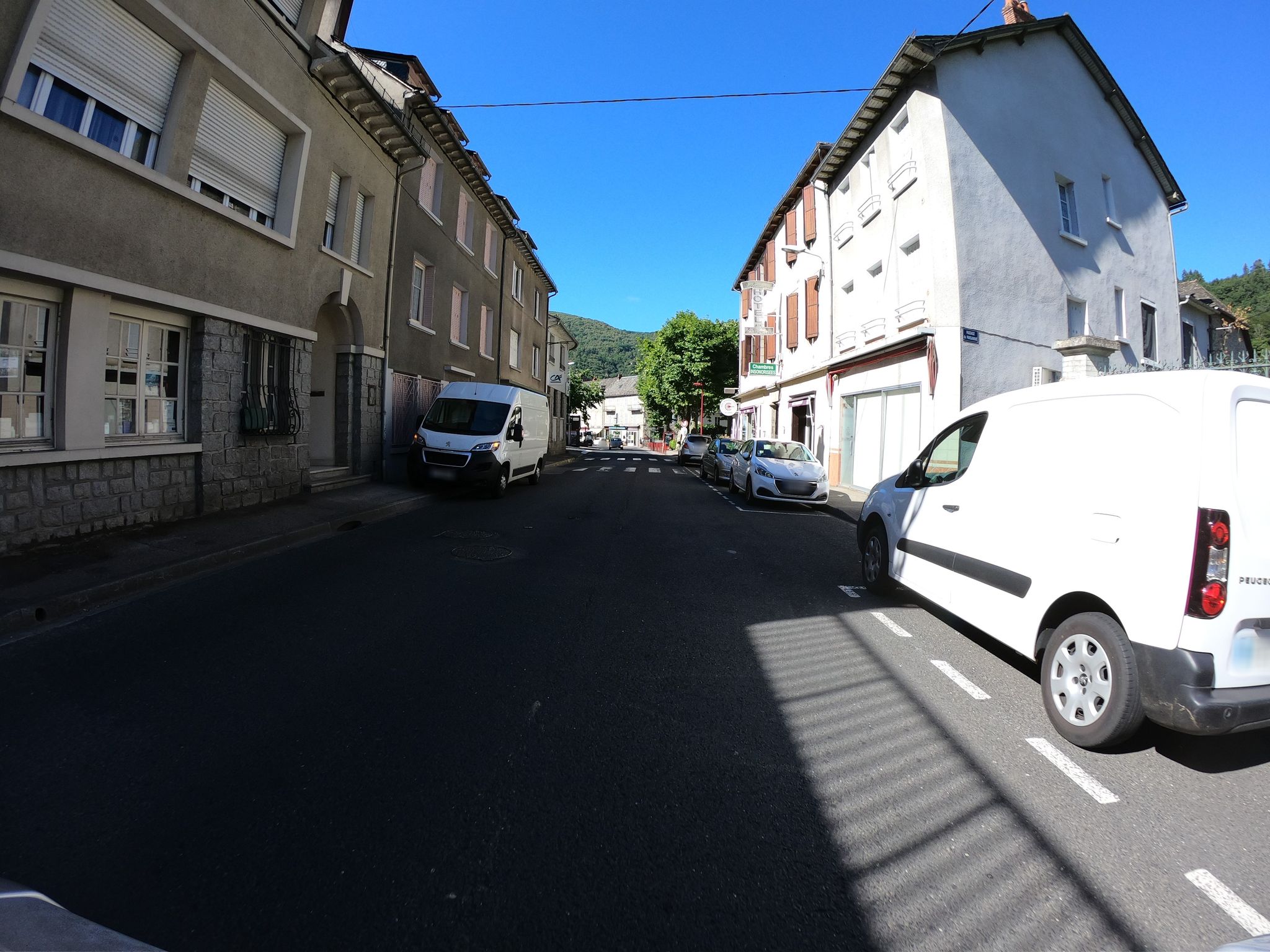 Street view of Entraygues-sur-Truyère