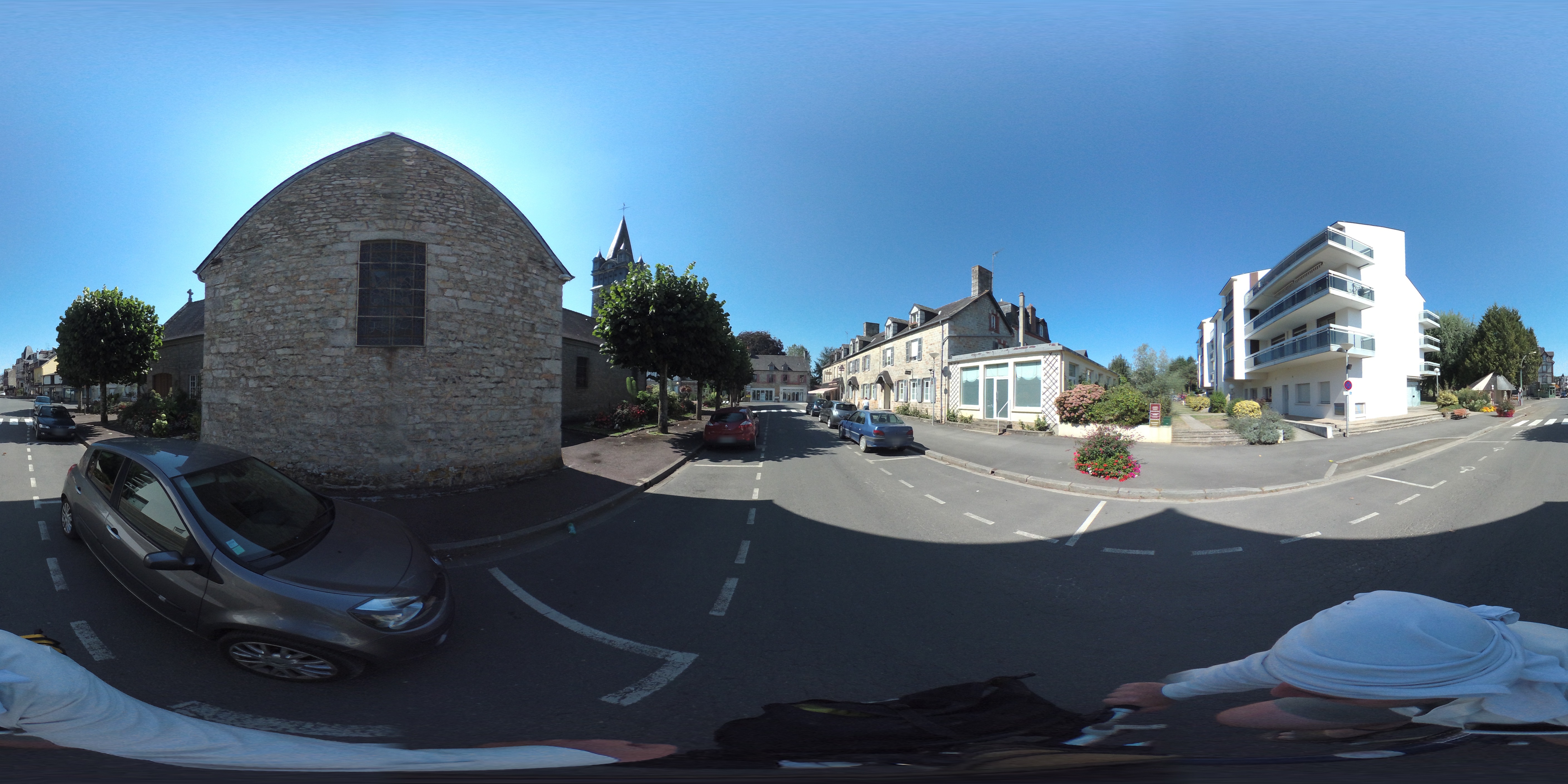 Street view of Tessé-la-Madeleine
