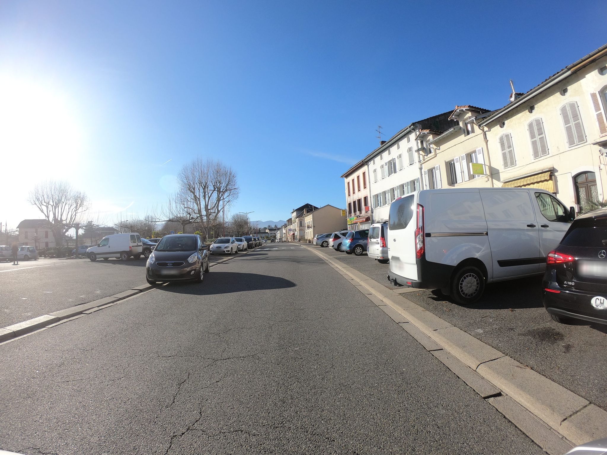 Street view of Salies-du-Salat
