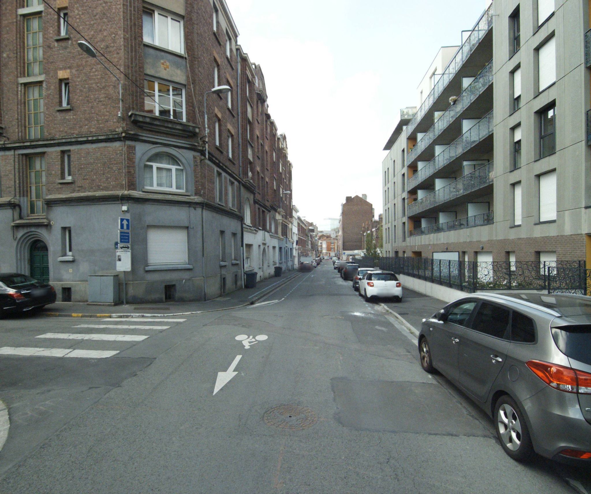 Street view of La Madeleine