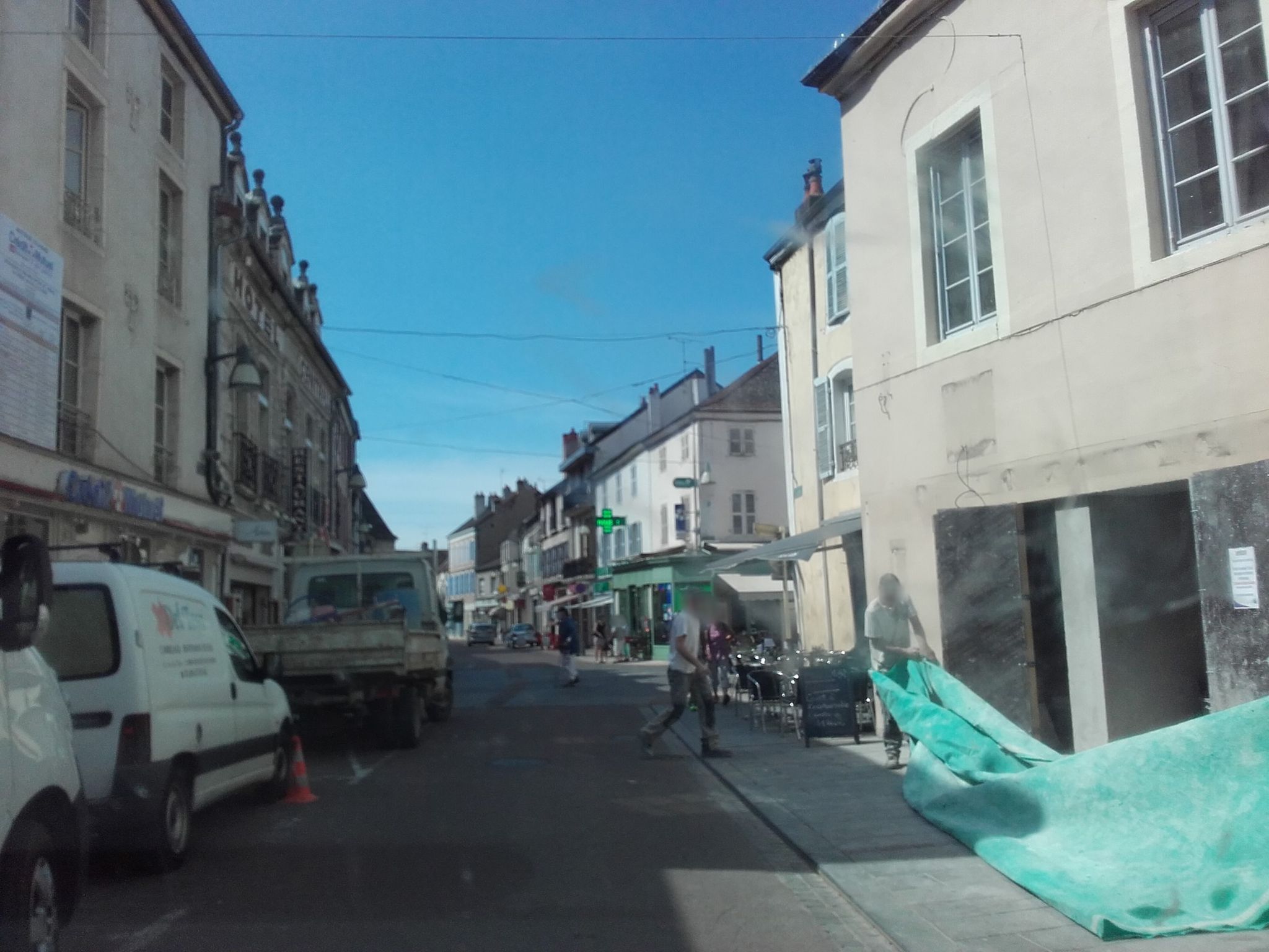 Street view of Chagny