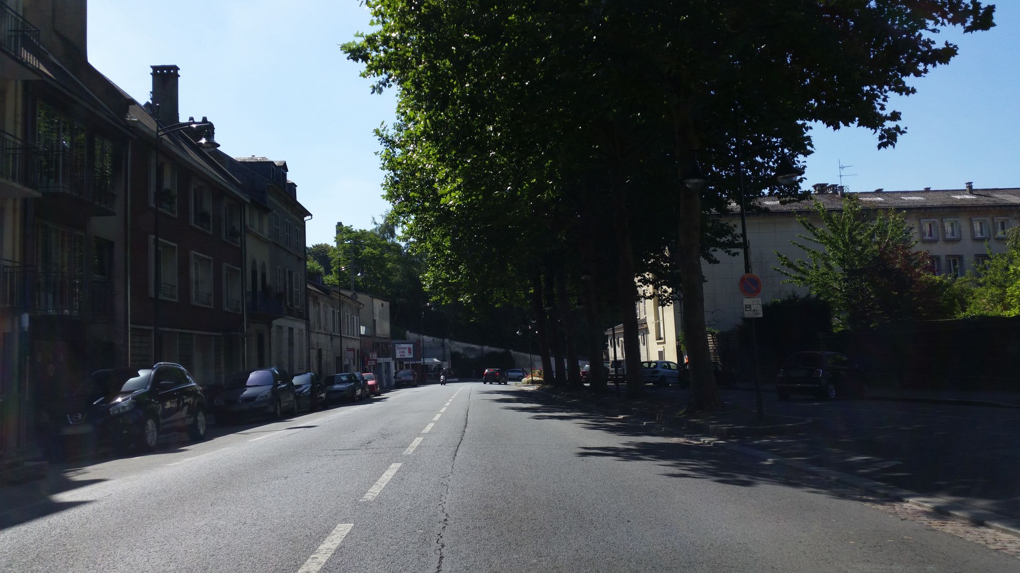 Street view of Lisieux