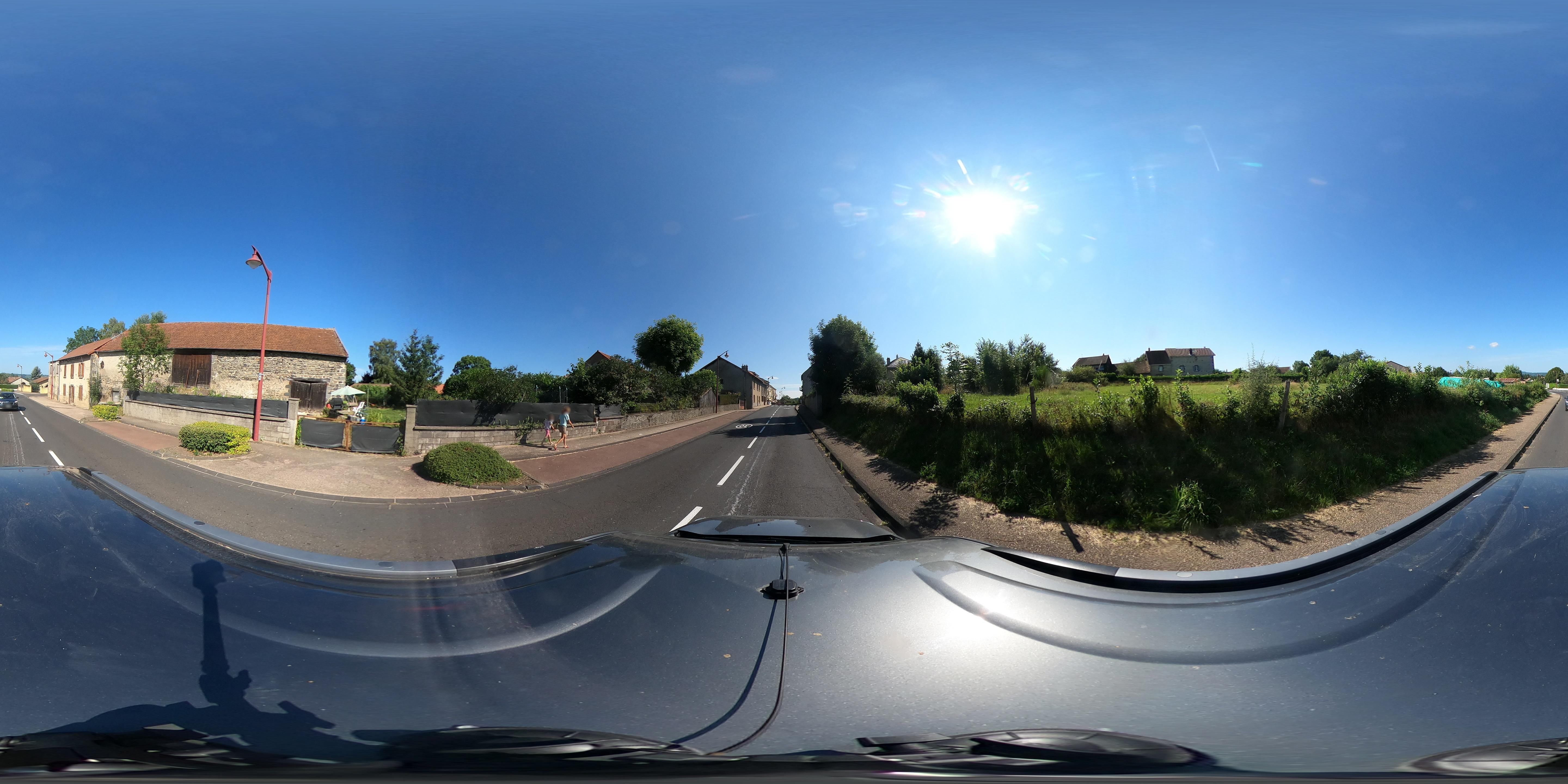 Street view of Saint-Ours