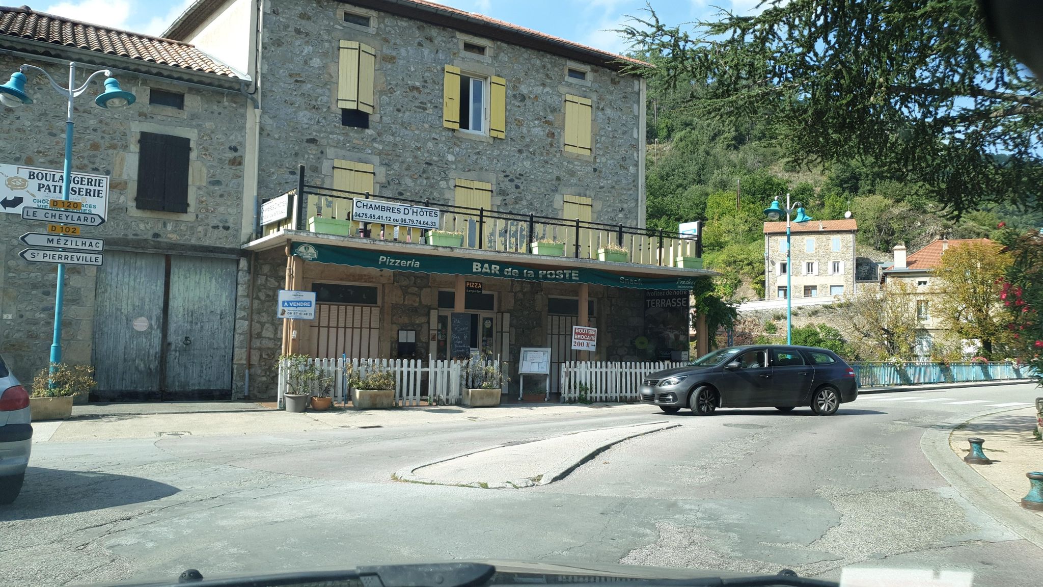 Street view of Saint-Sauveur-de-Montagut