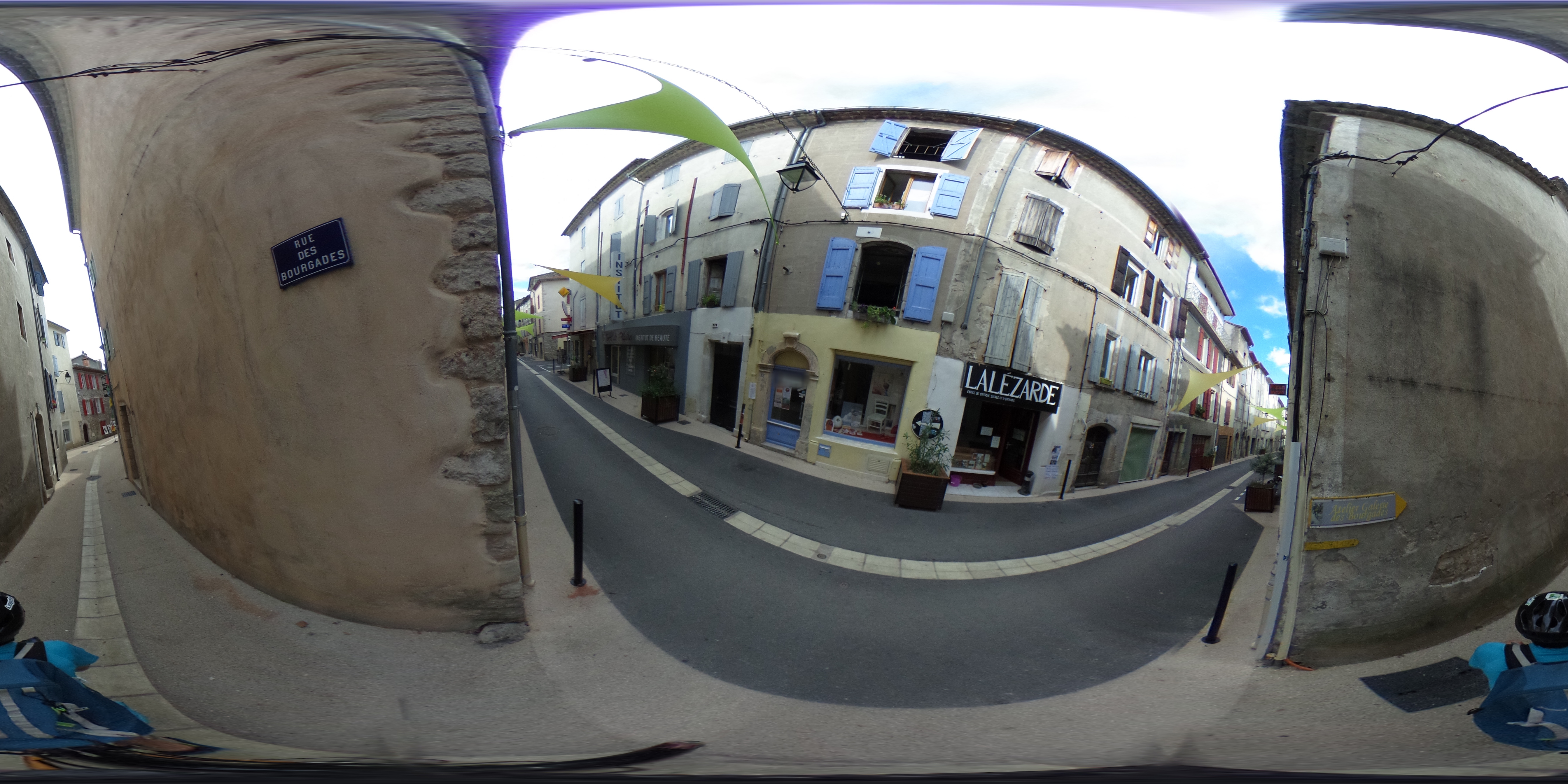 Street view of Saint-Jean-du-Gard