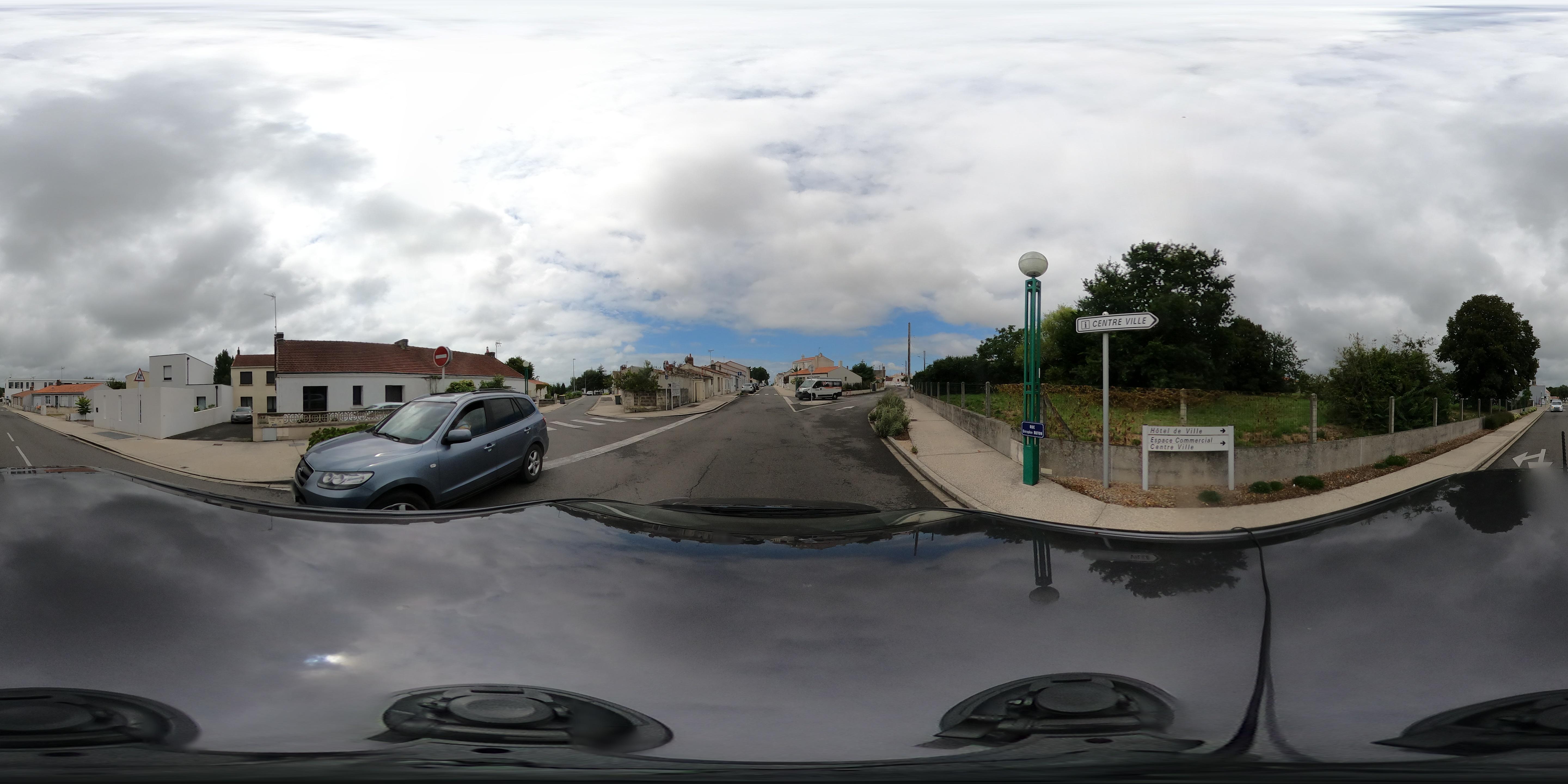 Street view of Château-d'Olonne