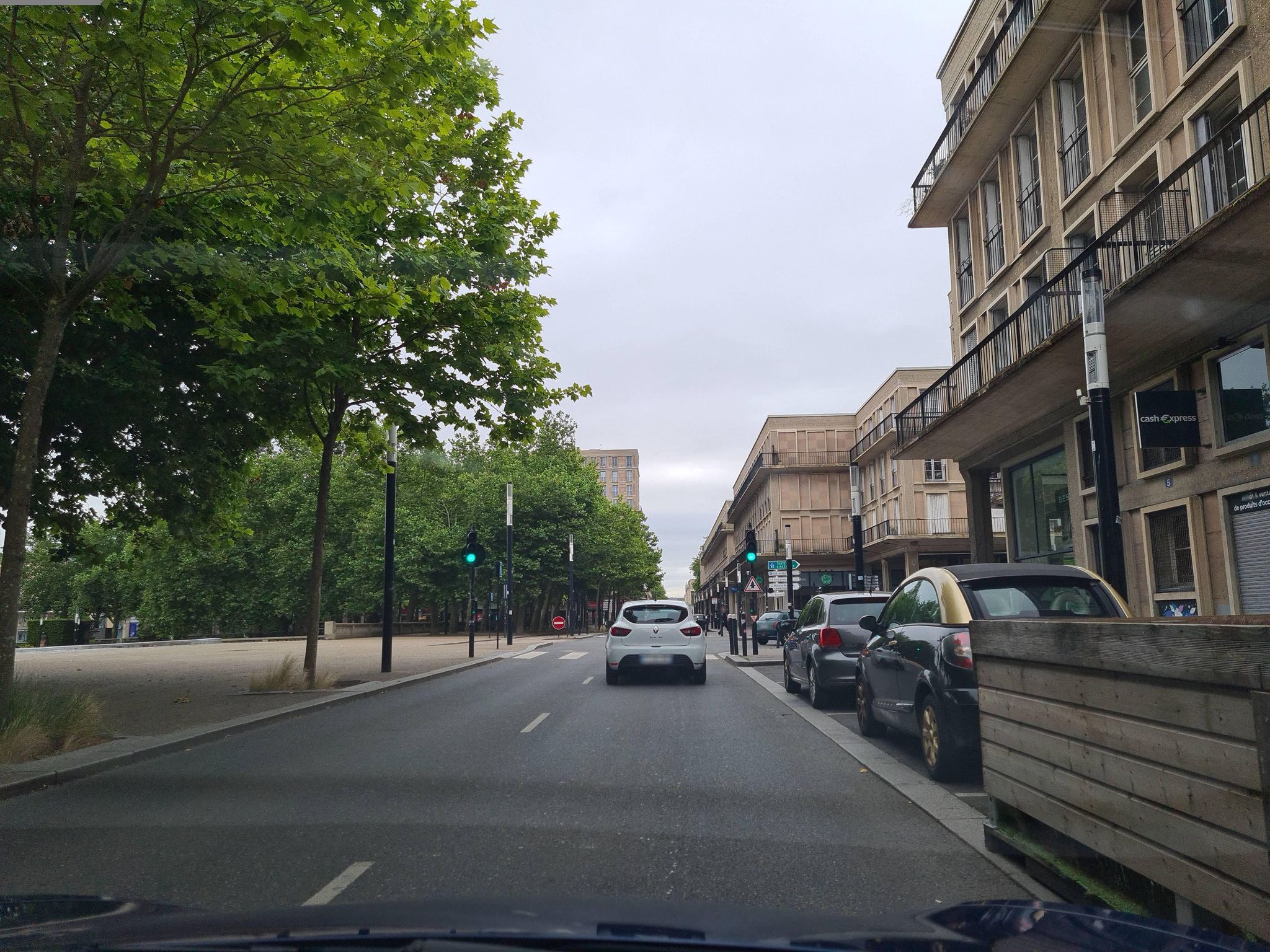 Street view of Le Havre