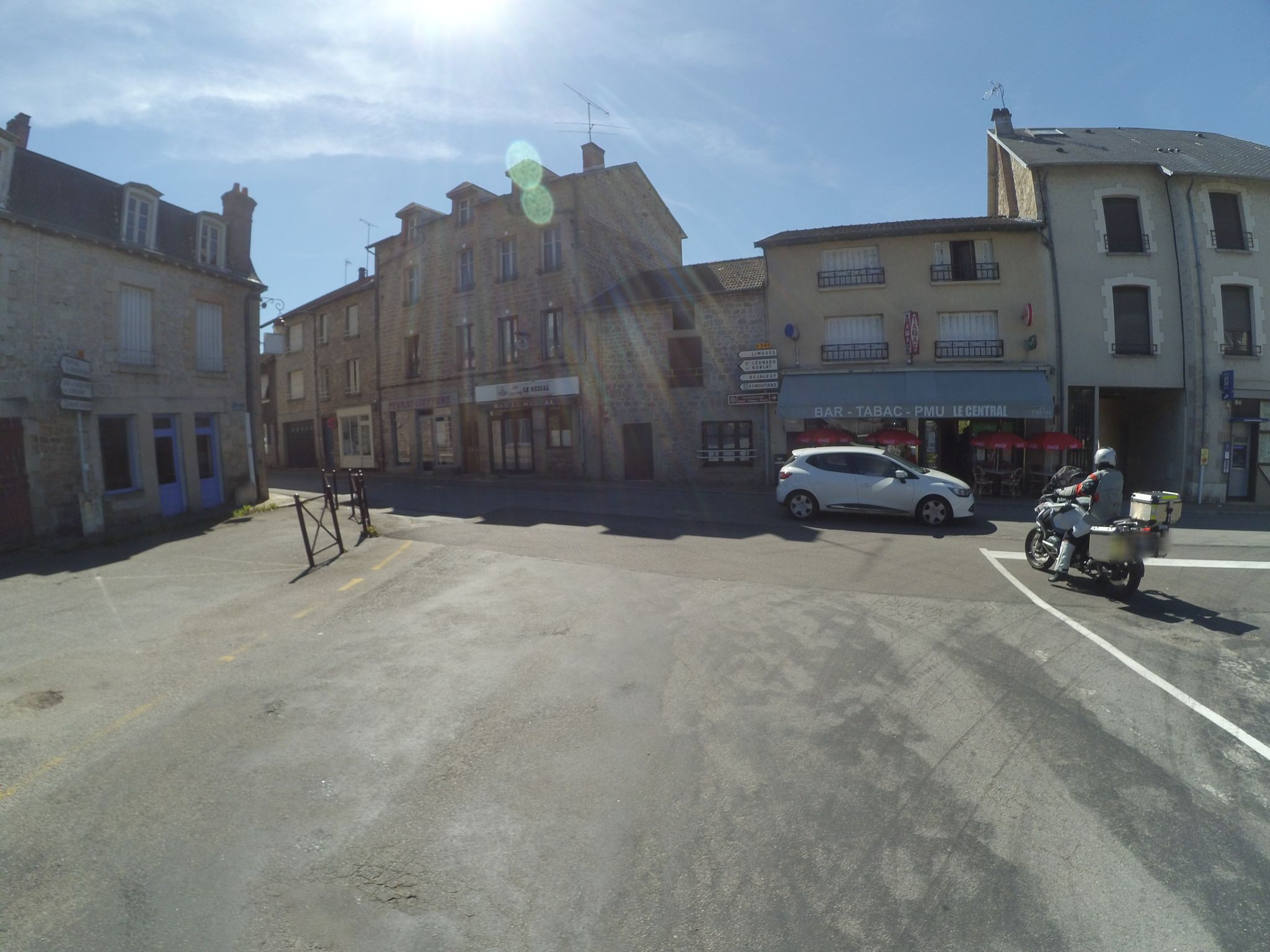 Street view of Peyrat-le-Château