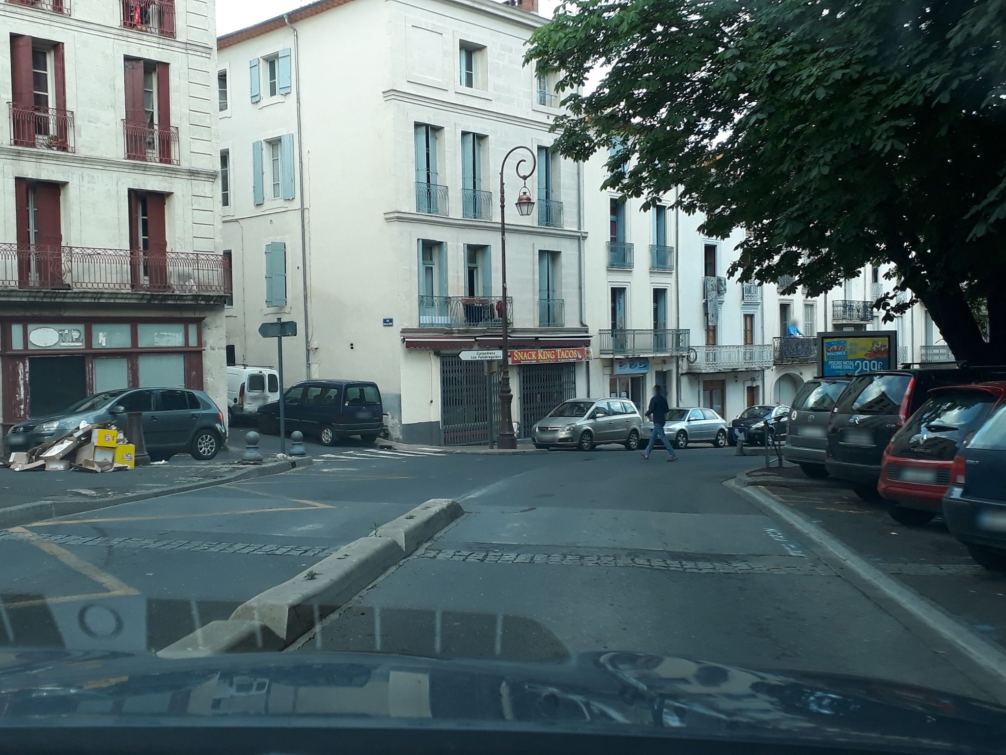Street view of Béziers