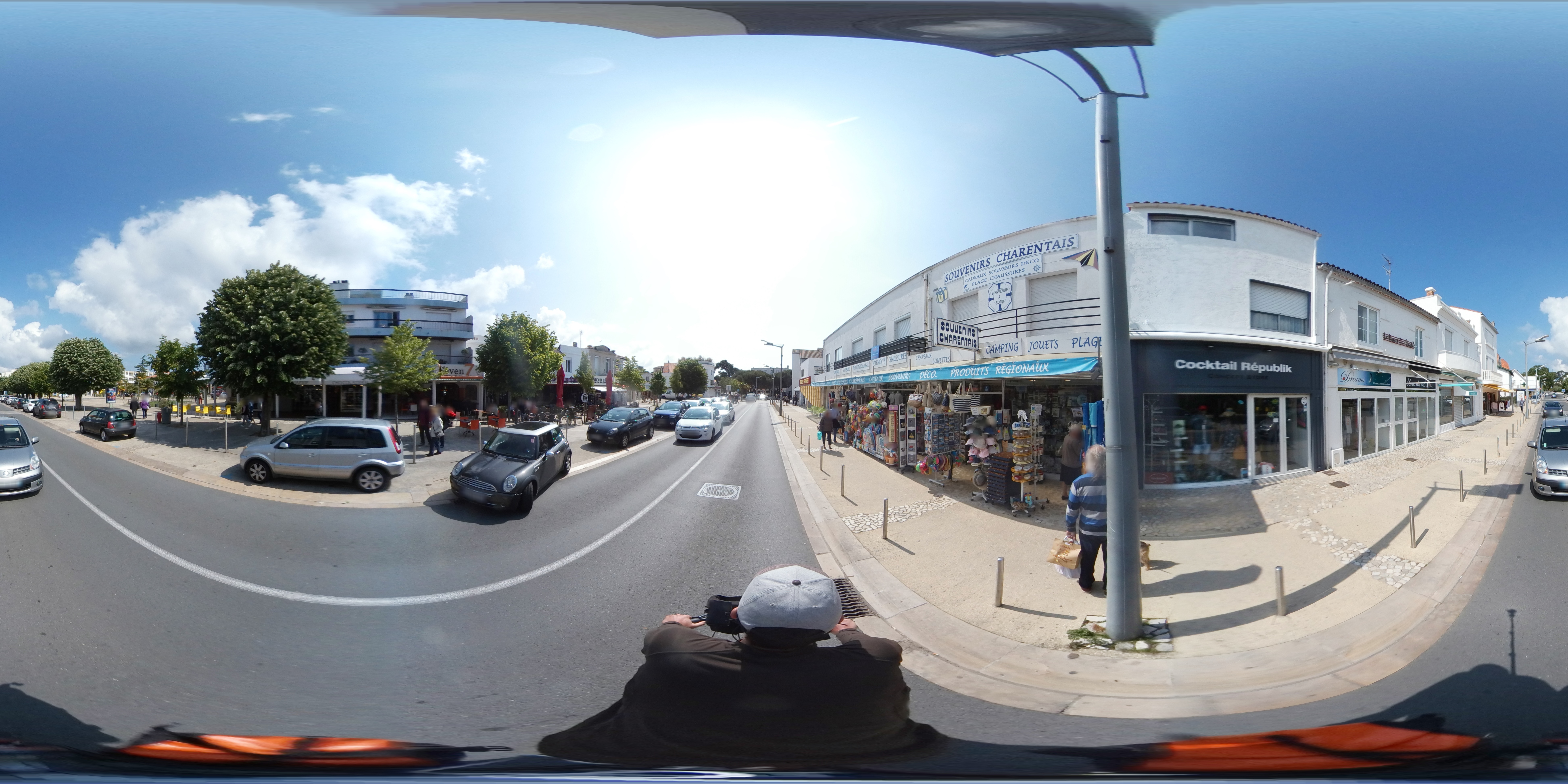 Street view of Saint-Palais-sur-Mer