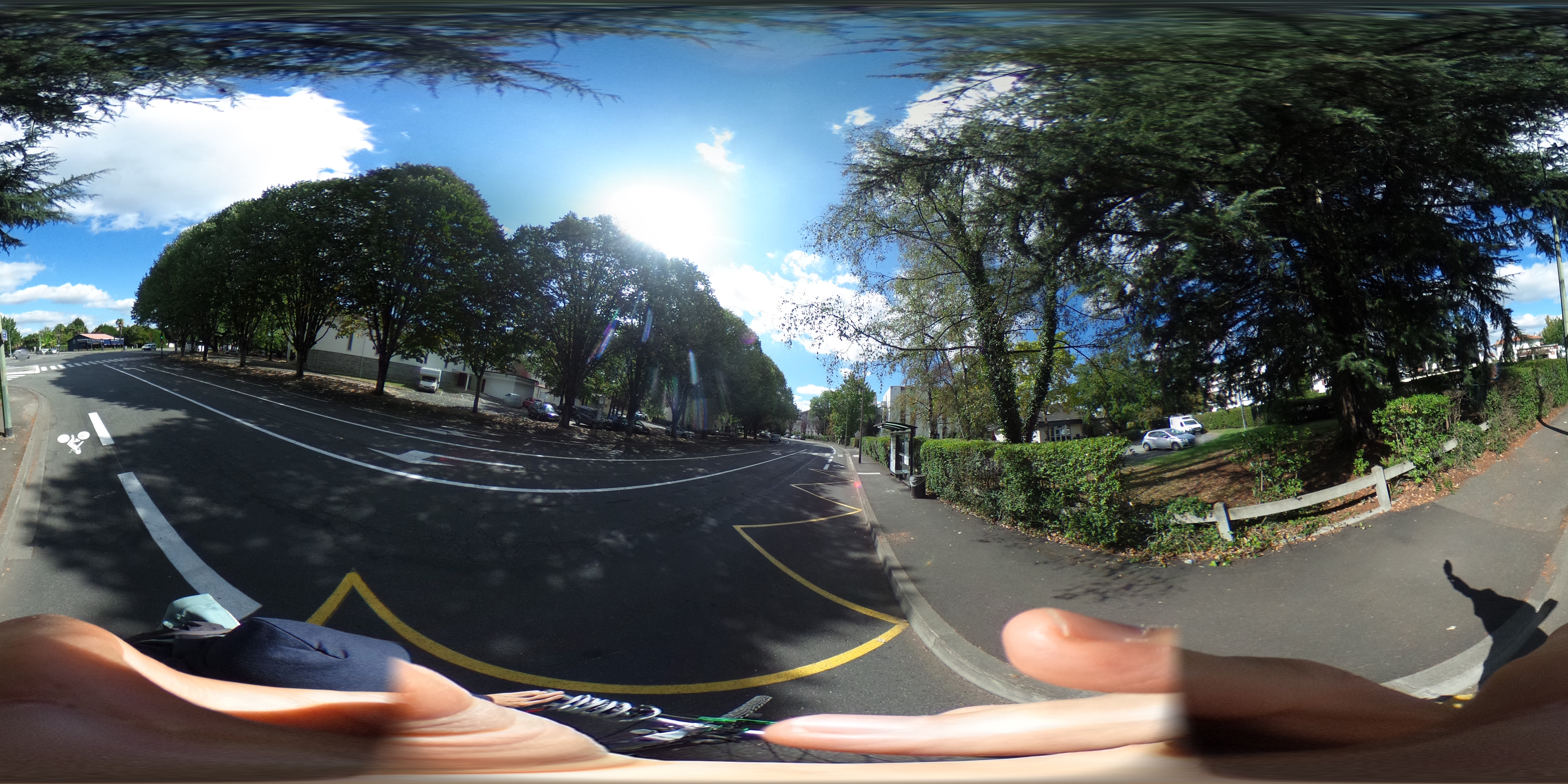 Street view of Pau