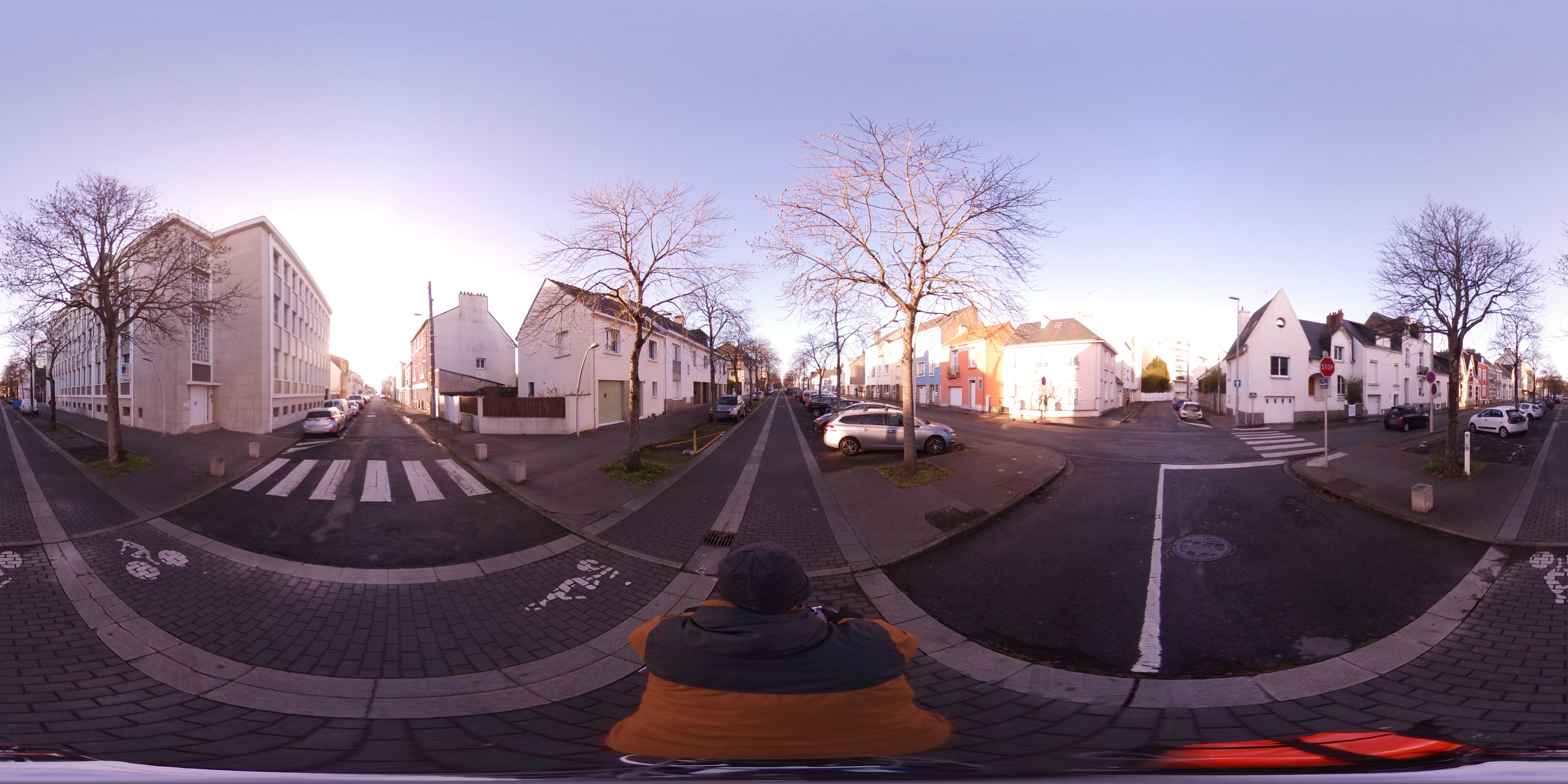 Street view of Saint-Nazaire