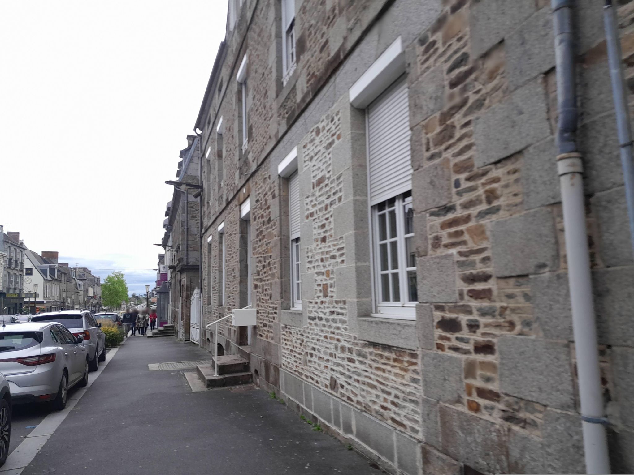 Street view of Pontorson