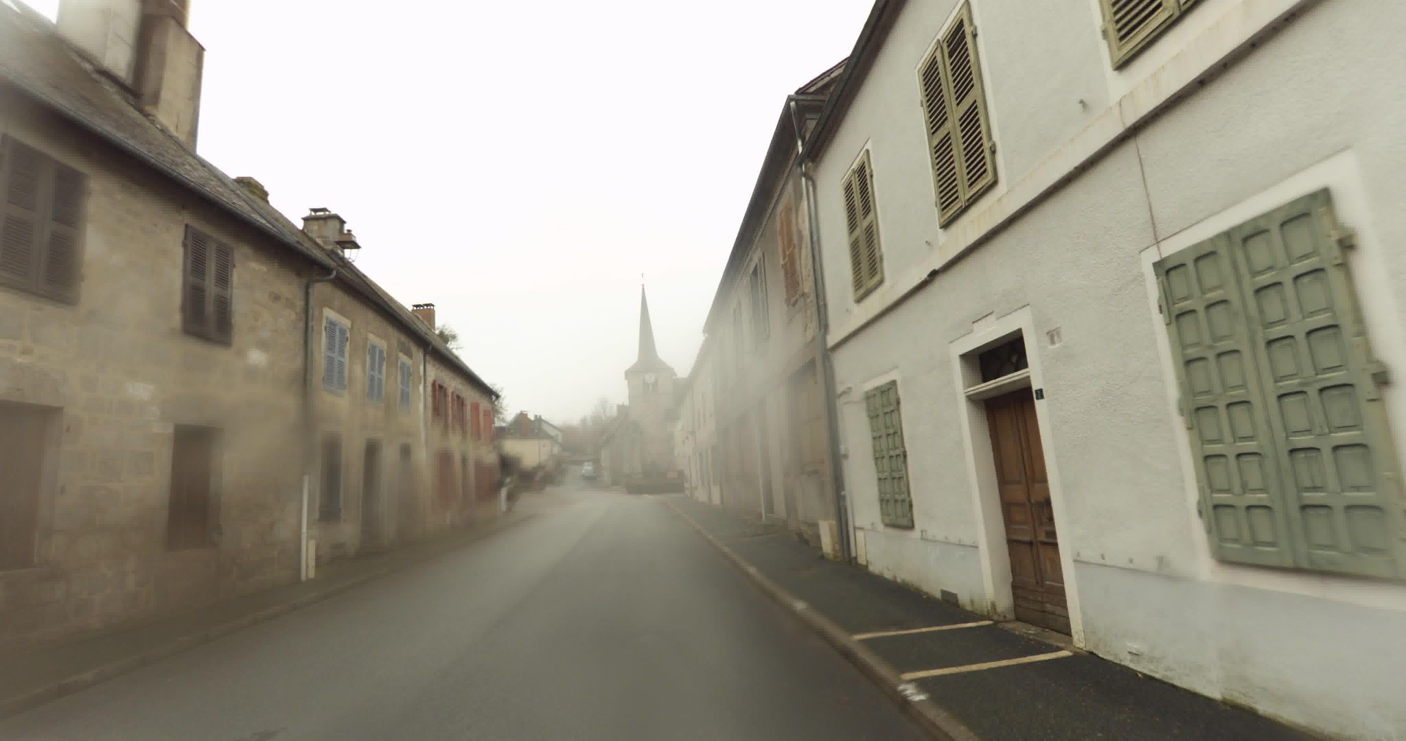 Street view of La Courtine