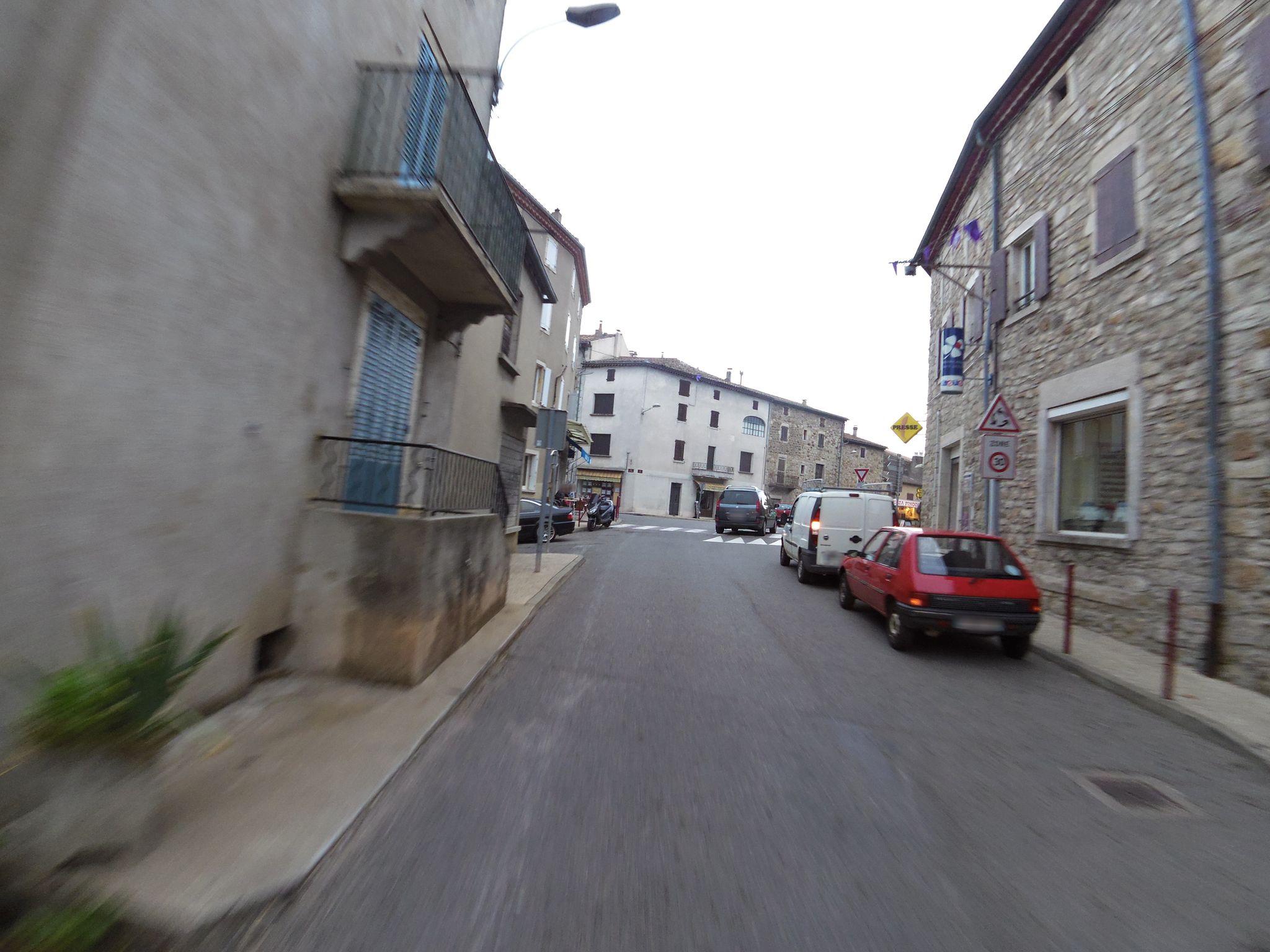 Street view of Lablachère