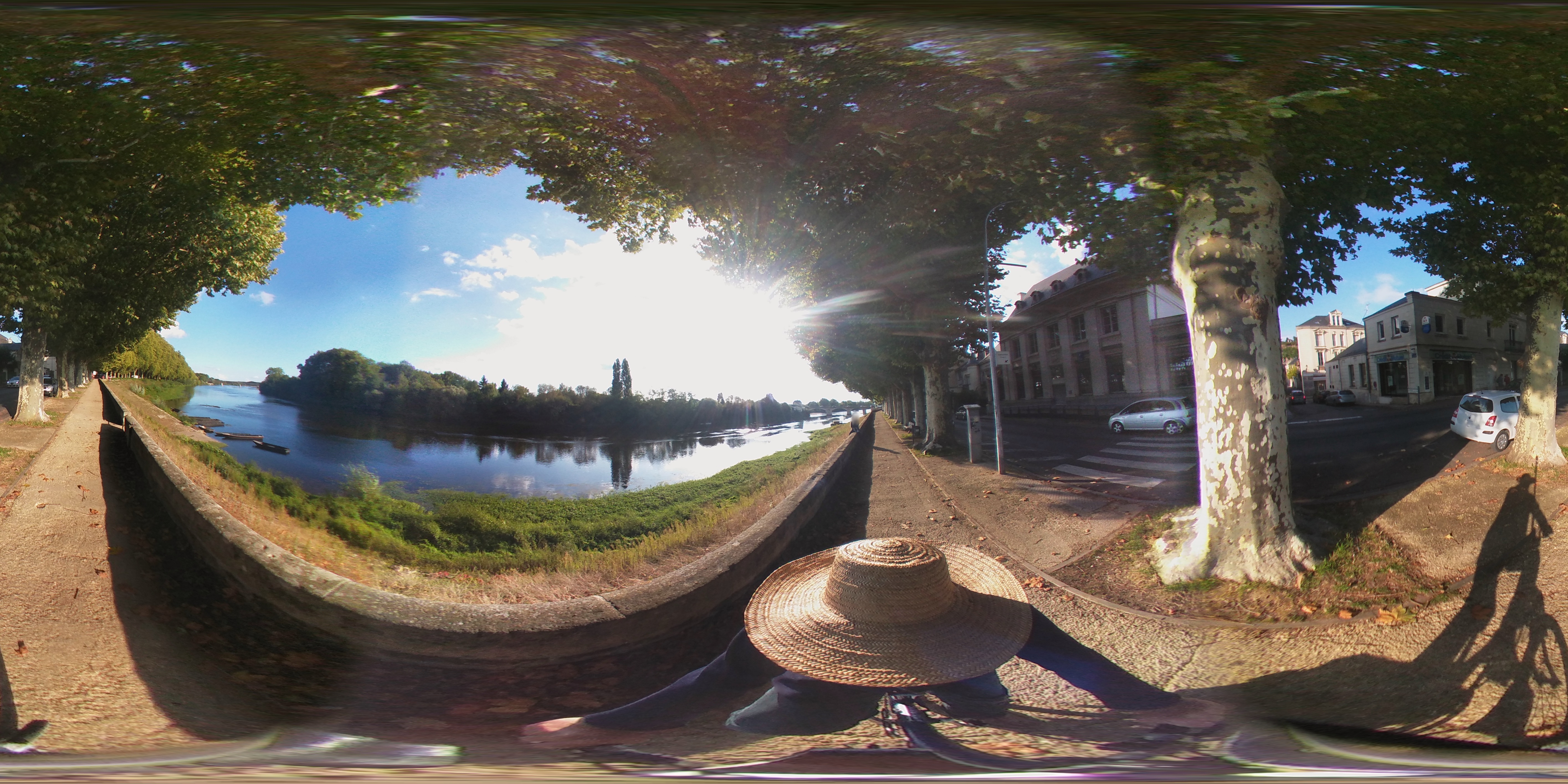 Street view of Chinon