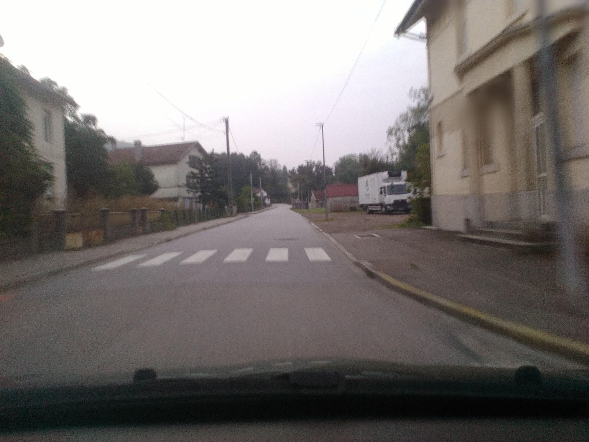 Street view of Granges-sur-Vologne