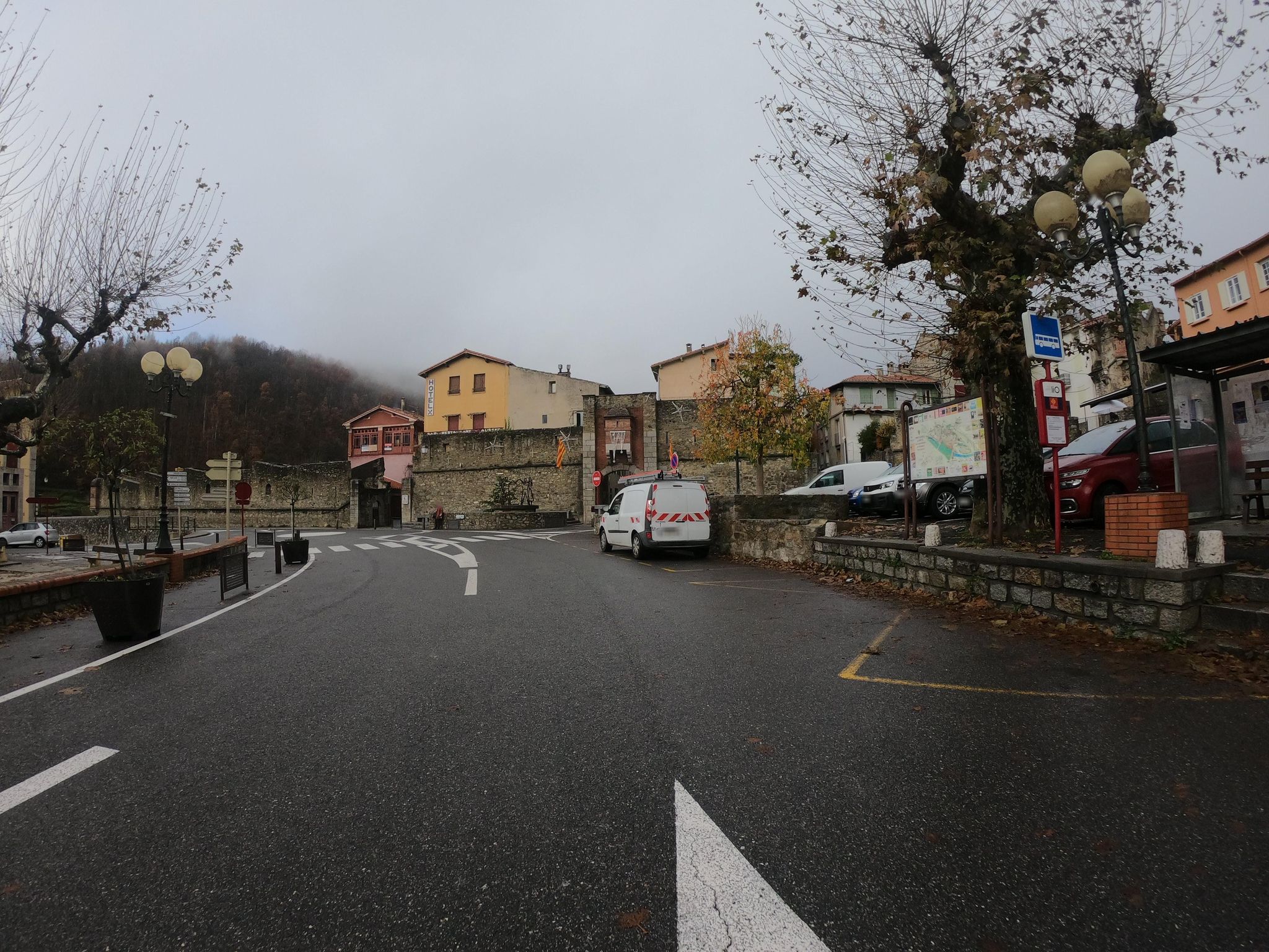 Street view of Prats de Molló