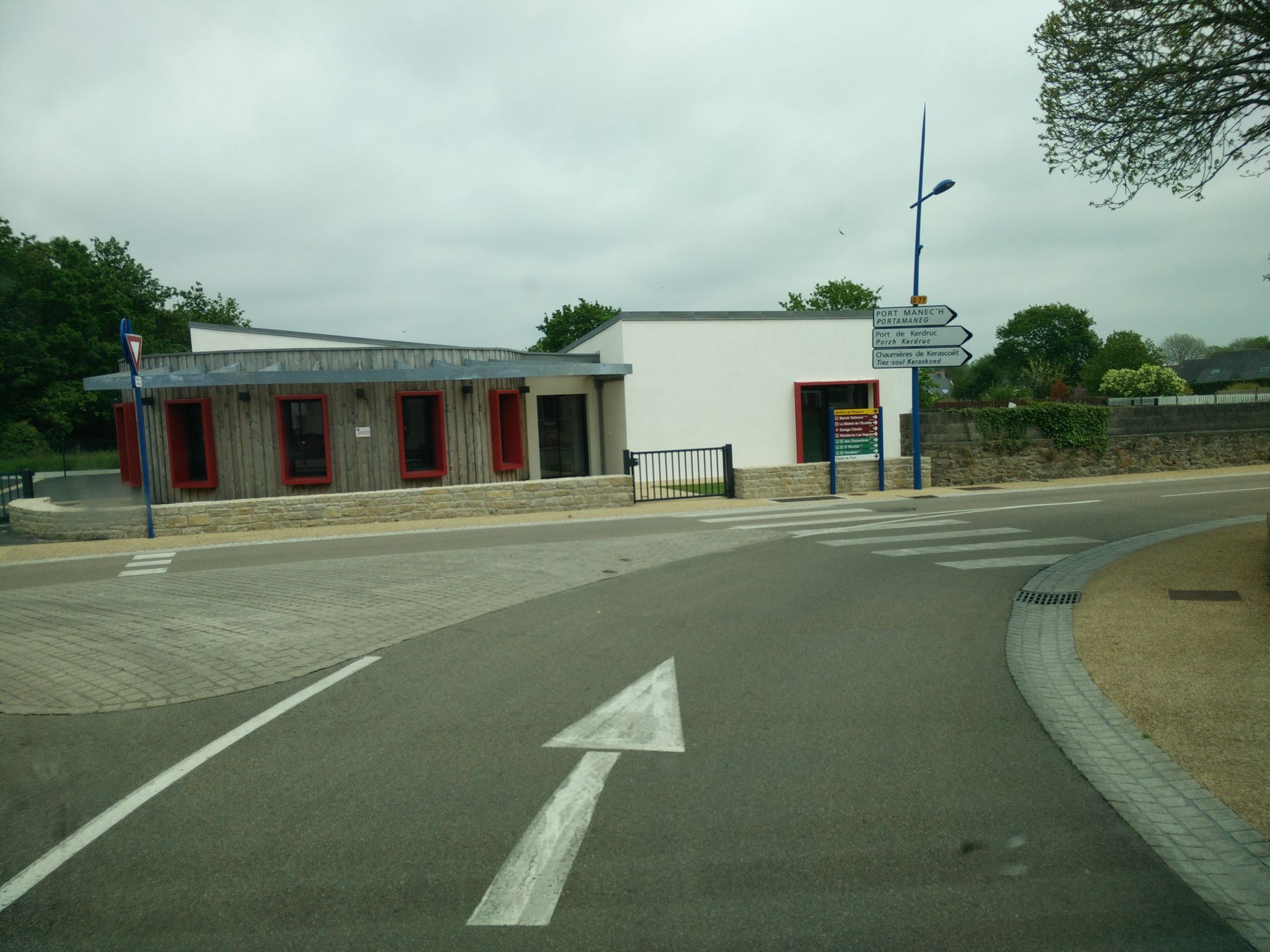Street view of Névez