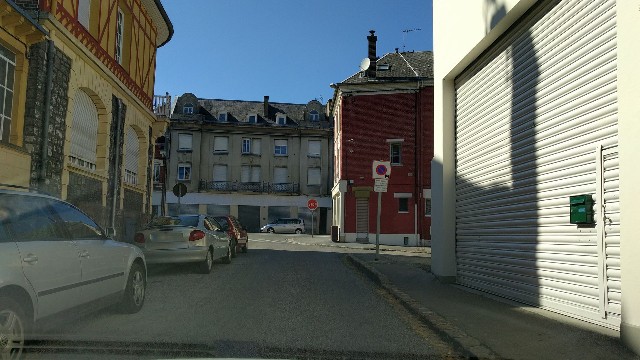 Street view of Péronne