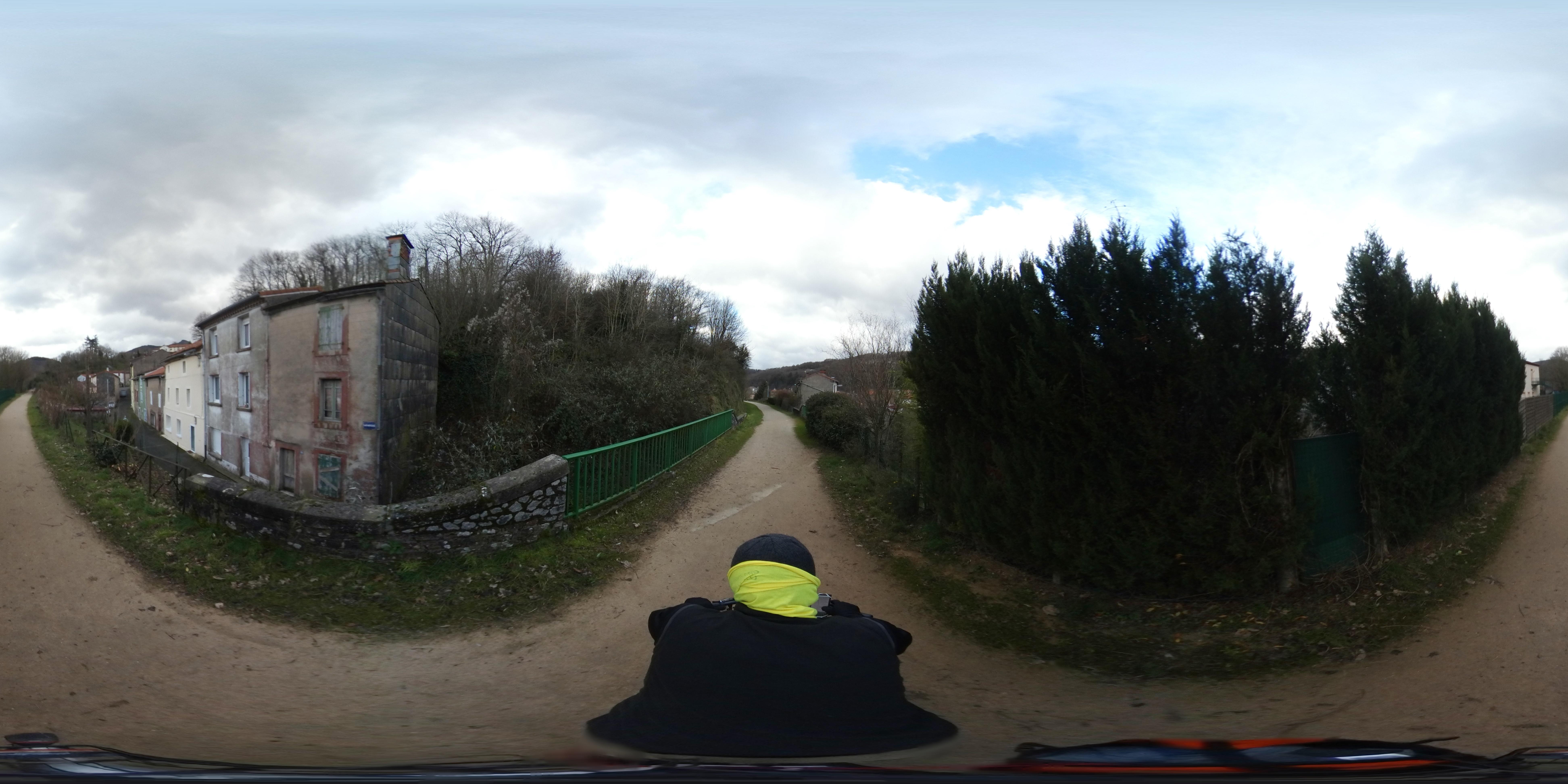 Street view of Labastide-Rouairoux