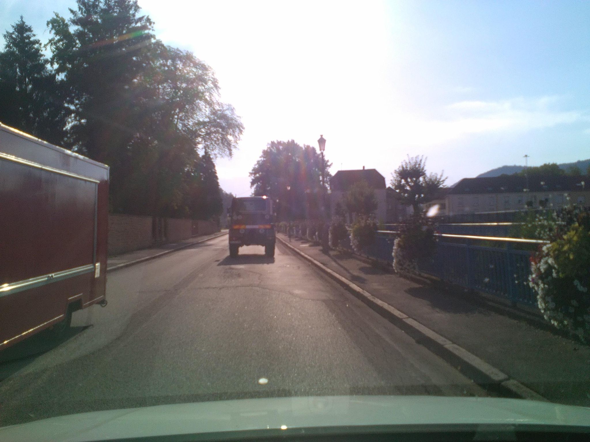 Street view of Senones