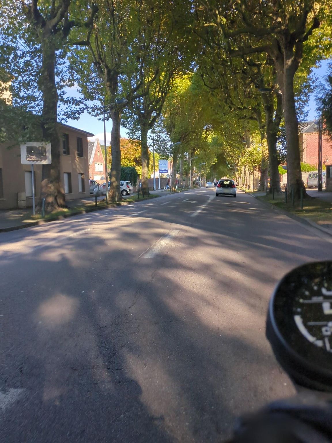 Street view of Les Andelys