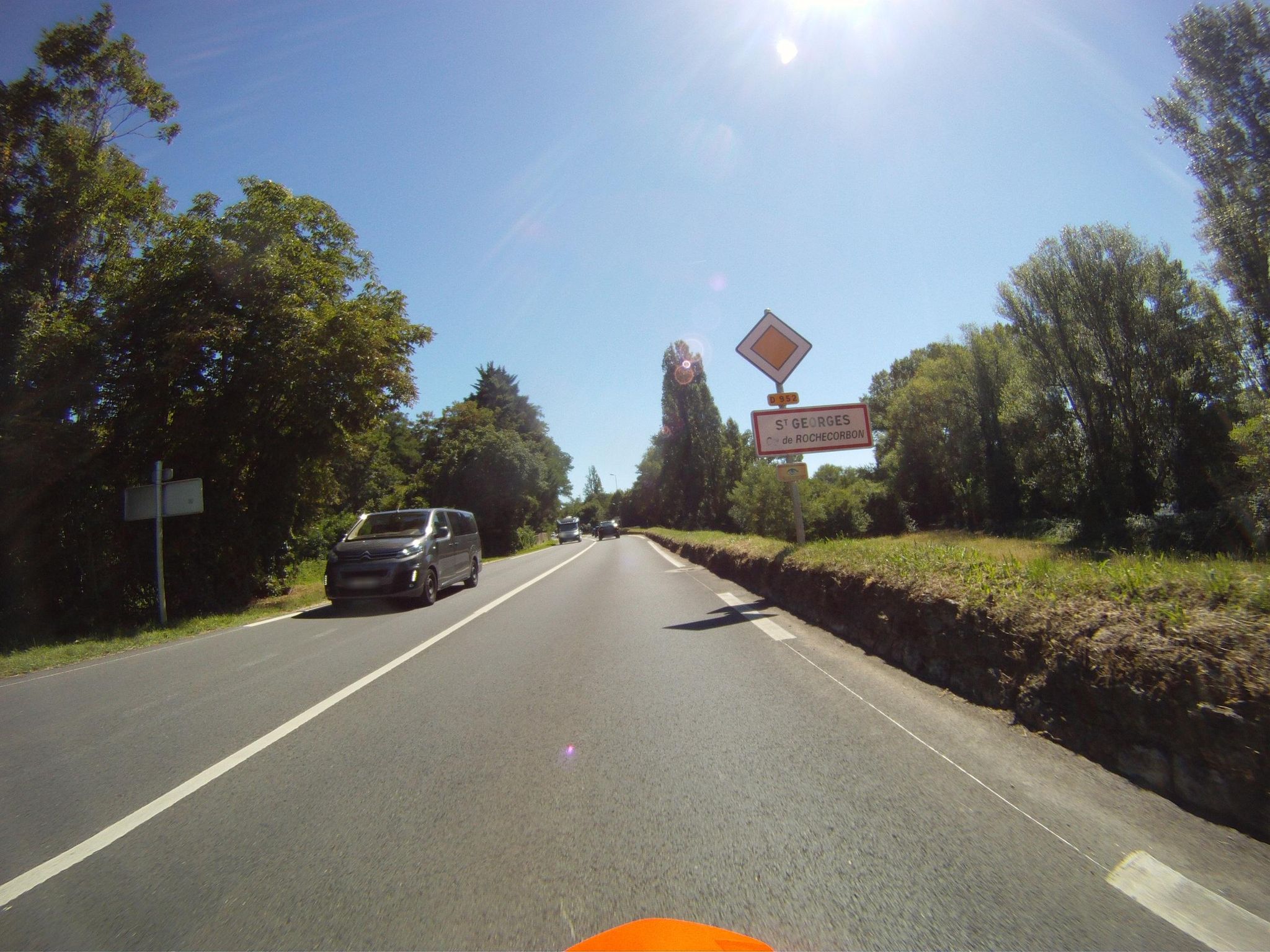 Street view of Rochecorbon