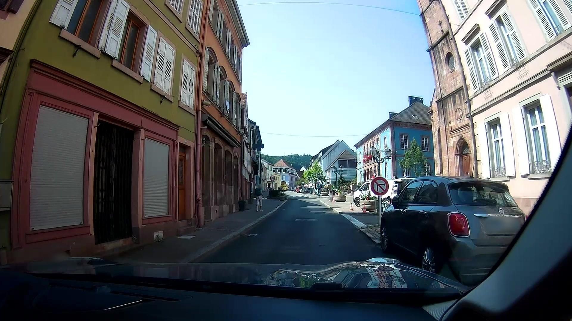 Street view of Sainte-Marie-aux-Mines