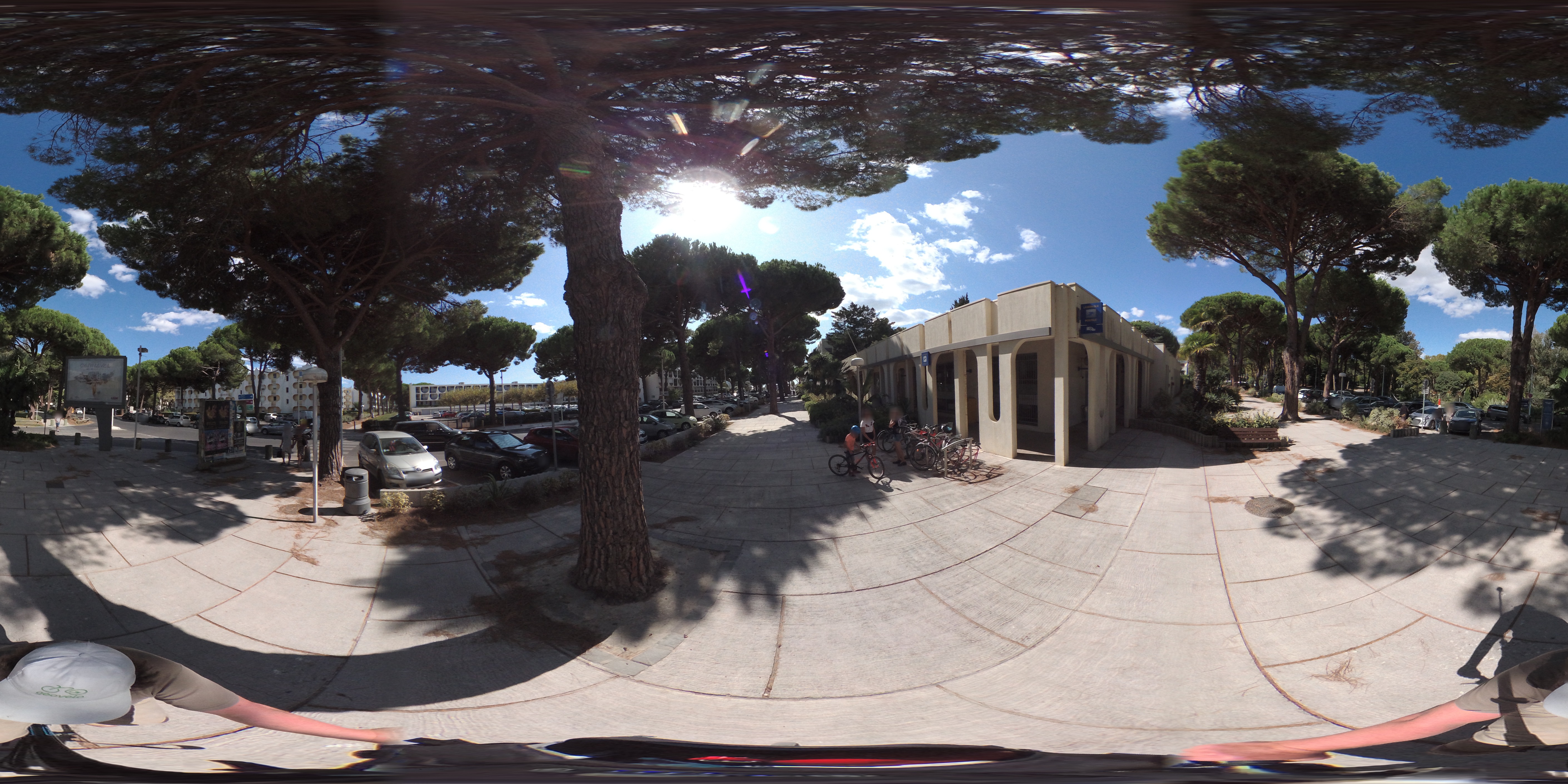 Street view of La Grande-Motte