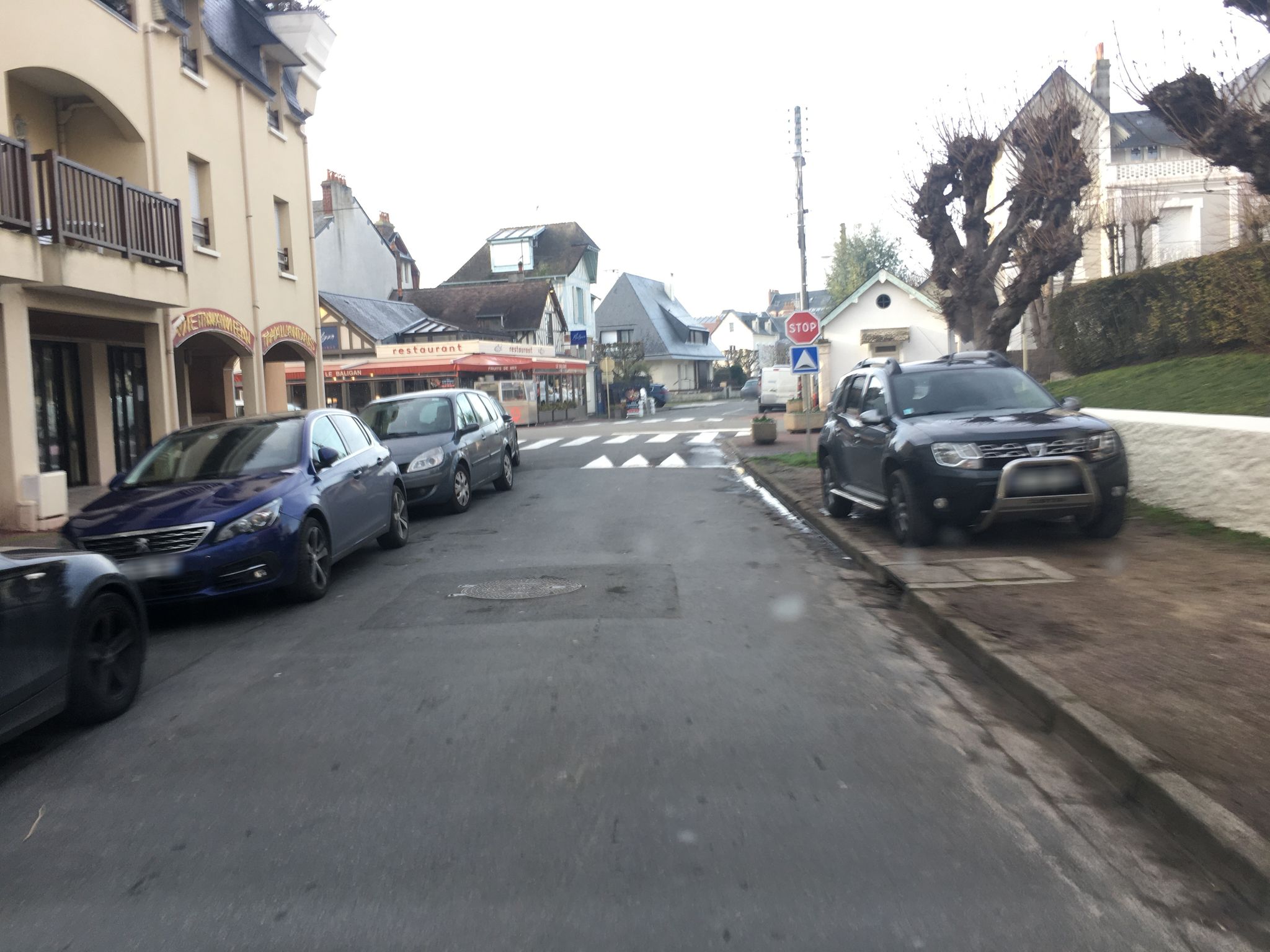 Street view of Cabourg