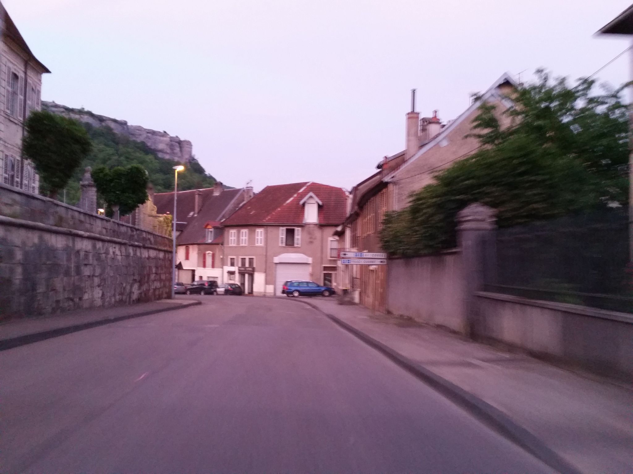 Street view of Ornans