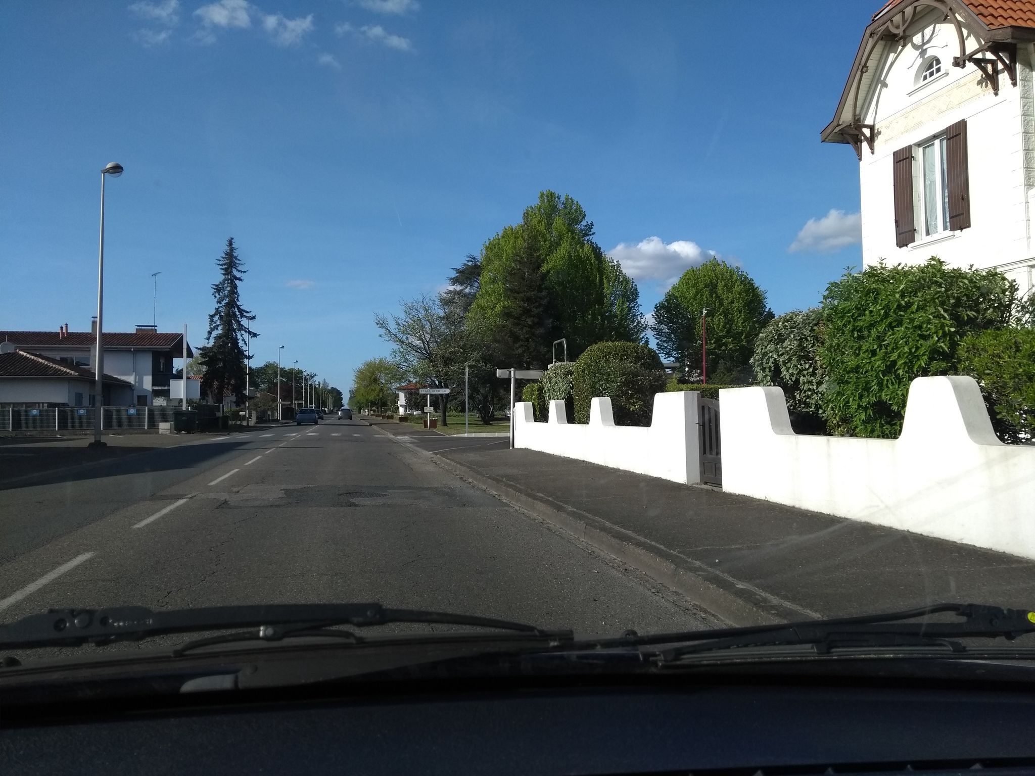 Street view of Parentis-en-Born