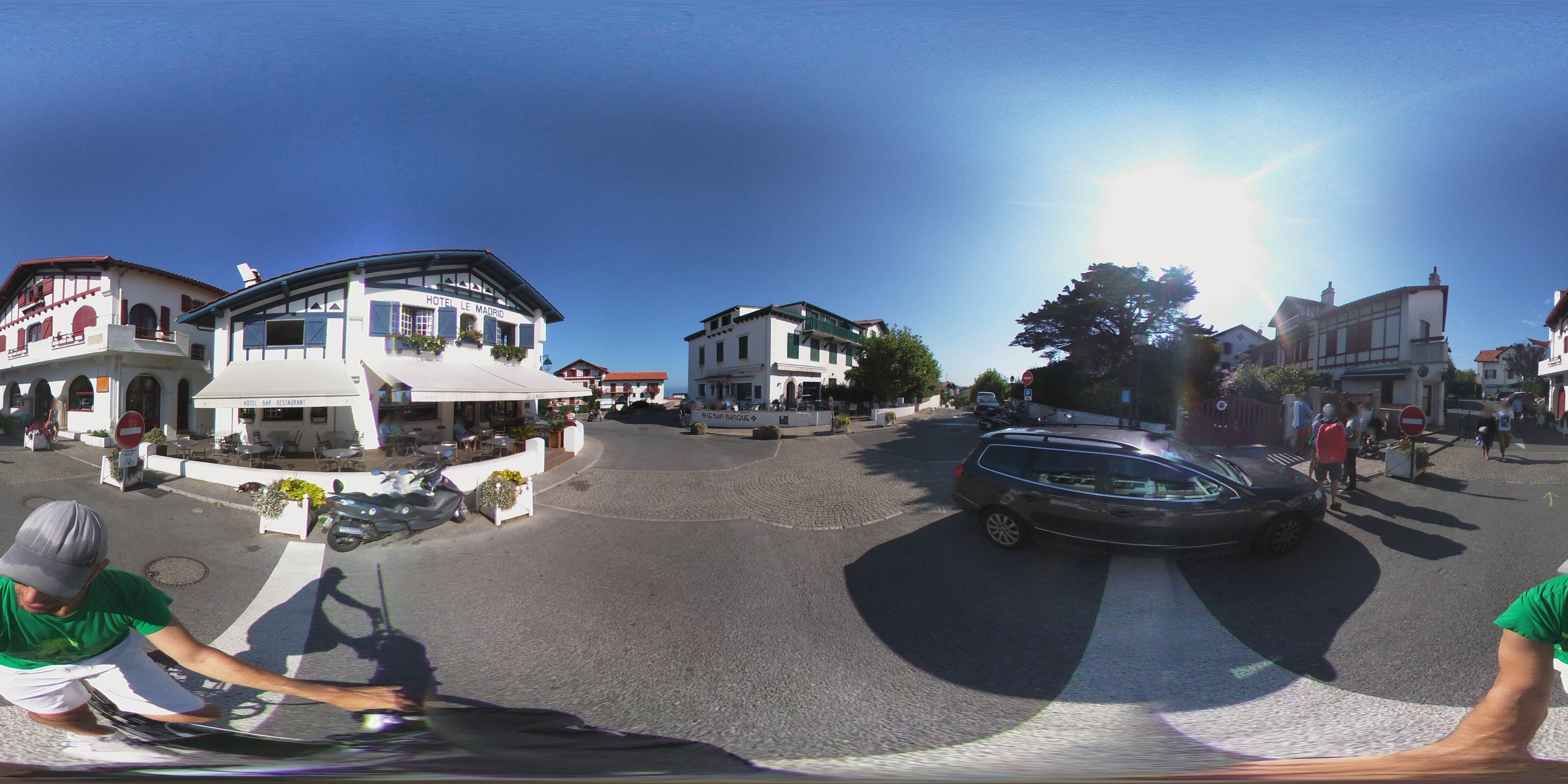 Street view of Guéthary