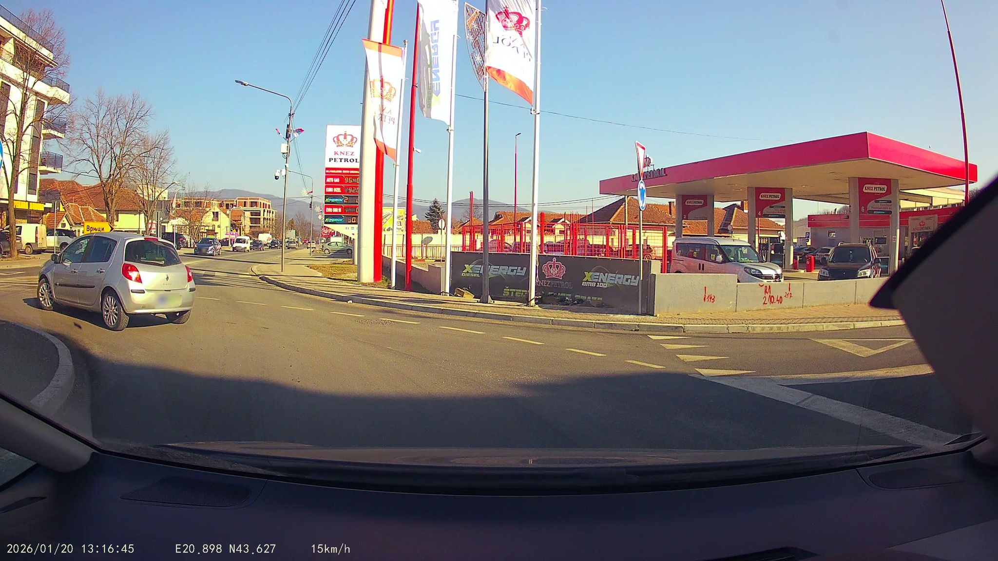 Street view of Vrnjačka Banja