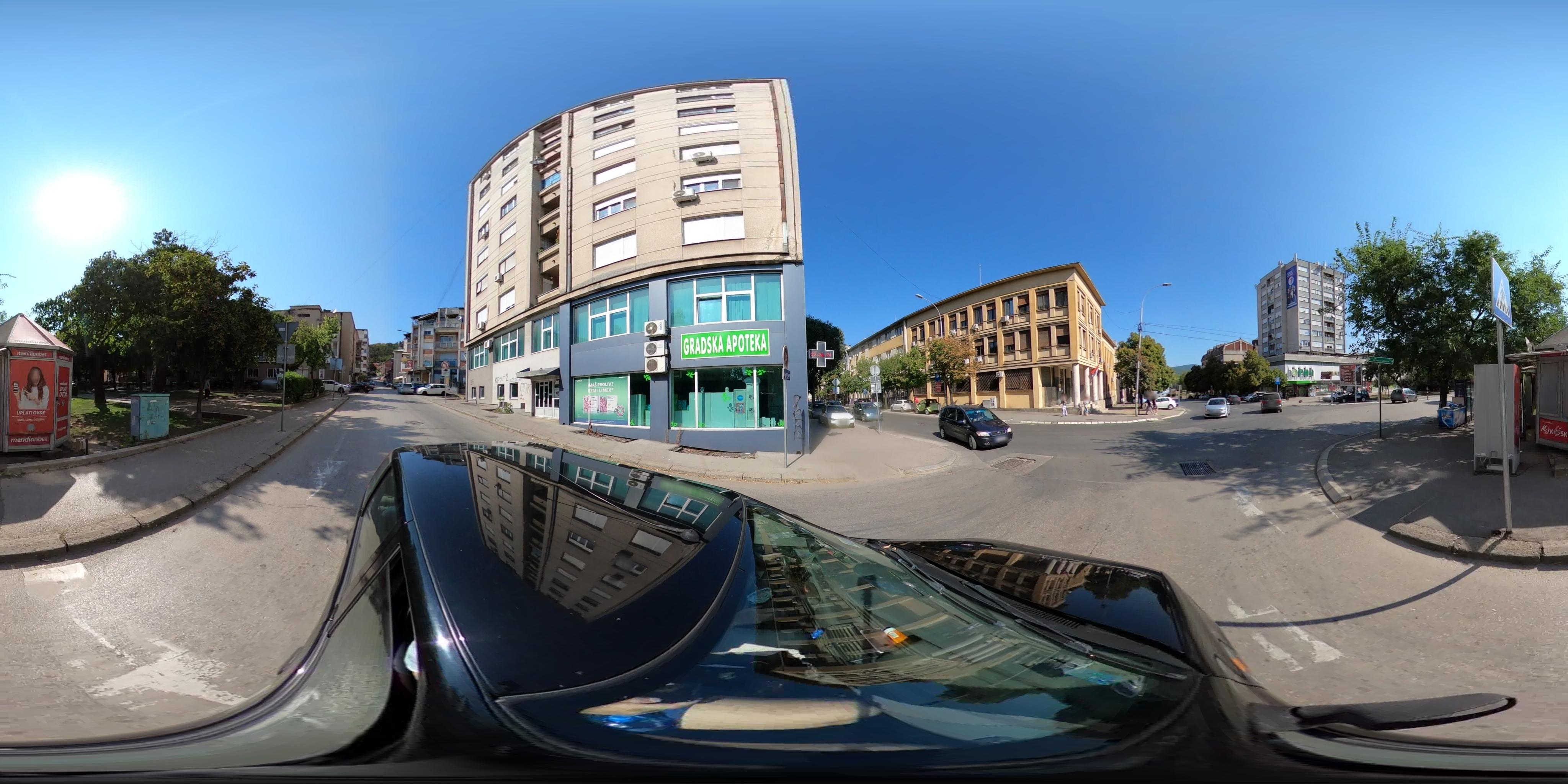 Street view of Prokuplje