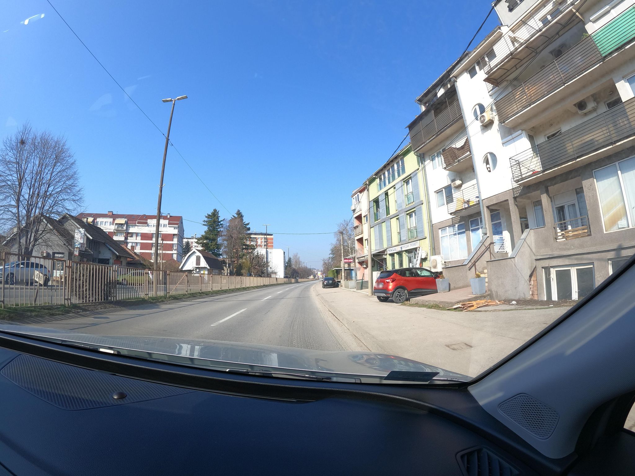 Street view of Valjevo