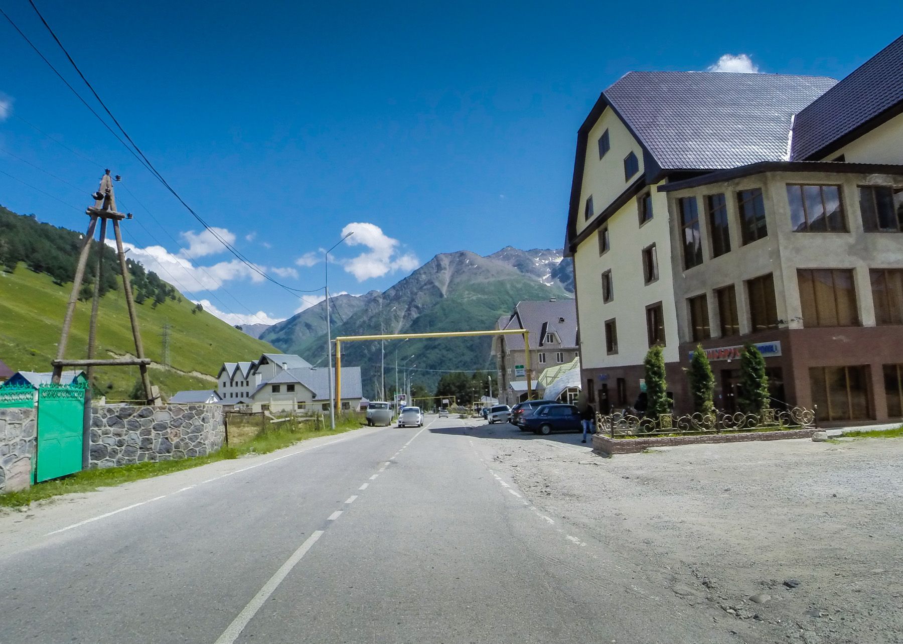 Street view of Terskol