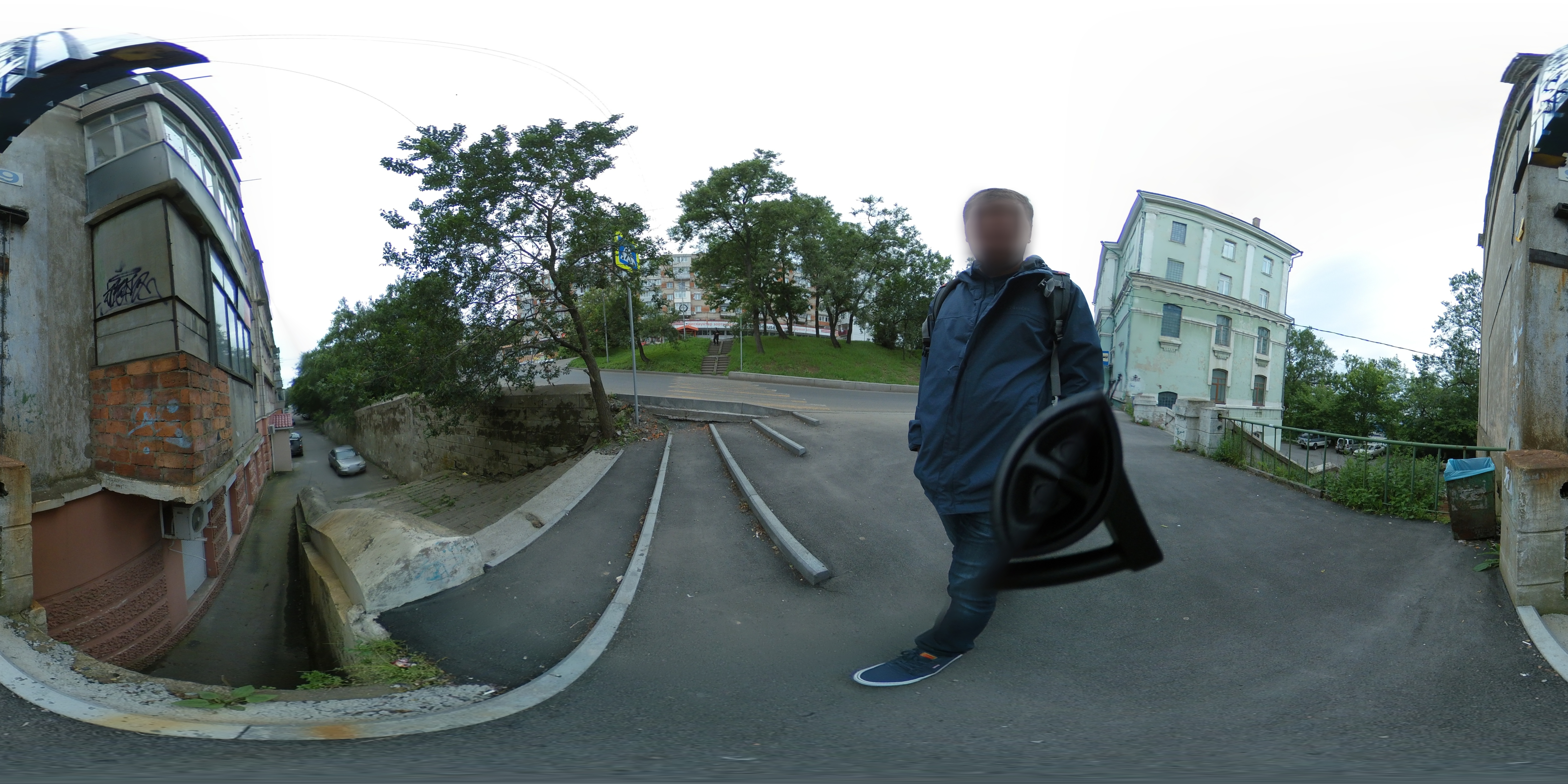 Street view of Vladivostok