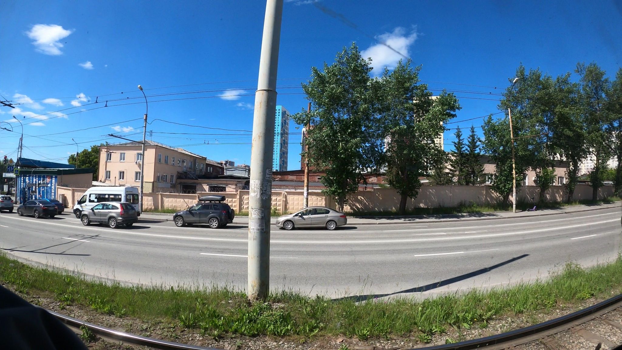 Street view of Yekaterinburg