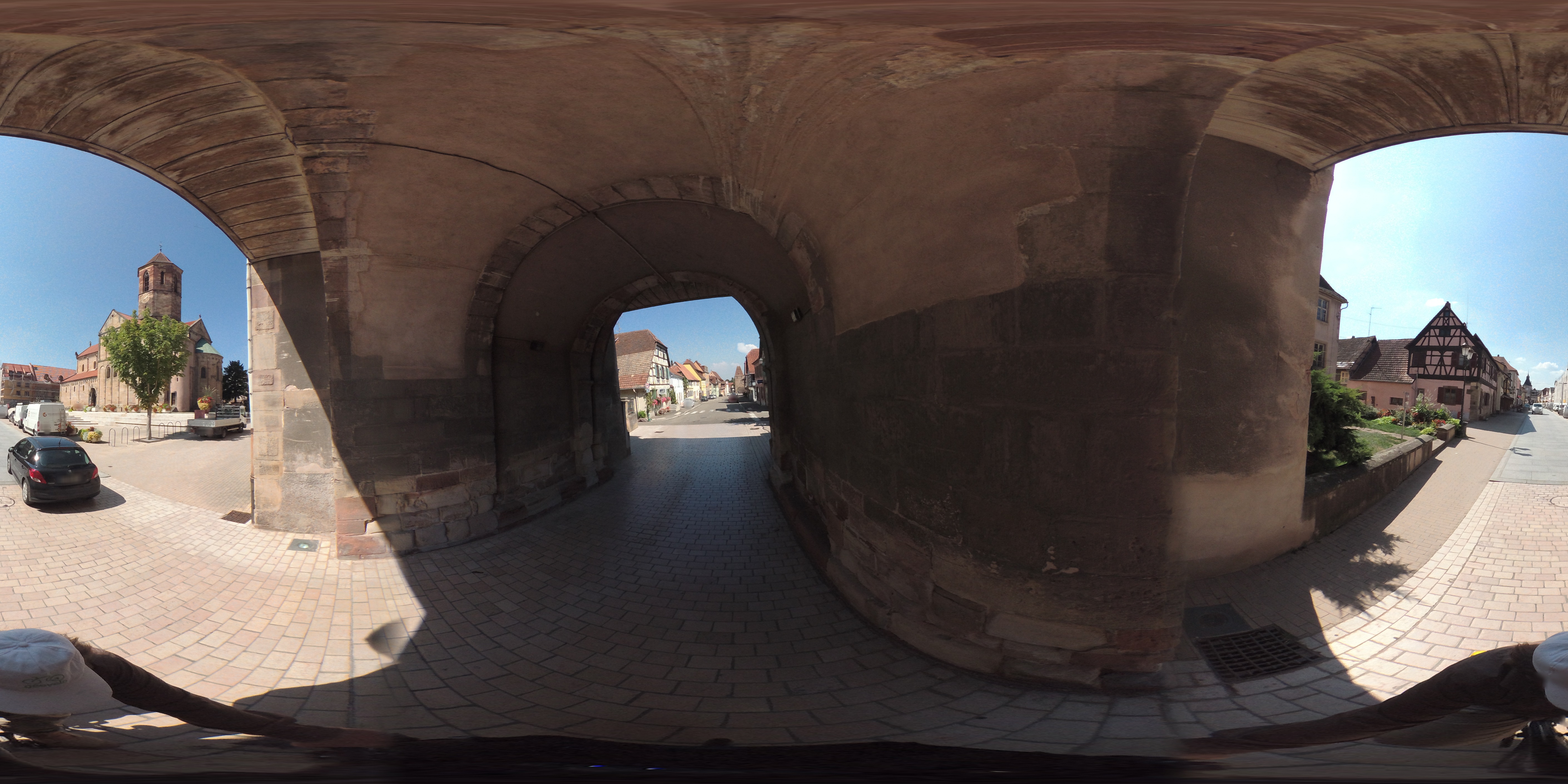 Street view of Rosheim
