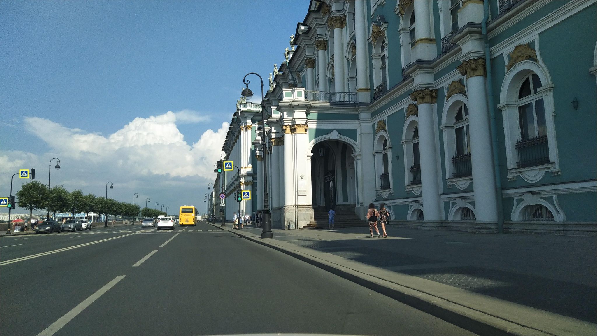 Street view of Saint Petersburg