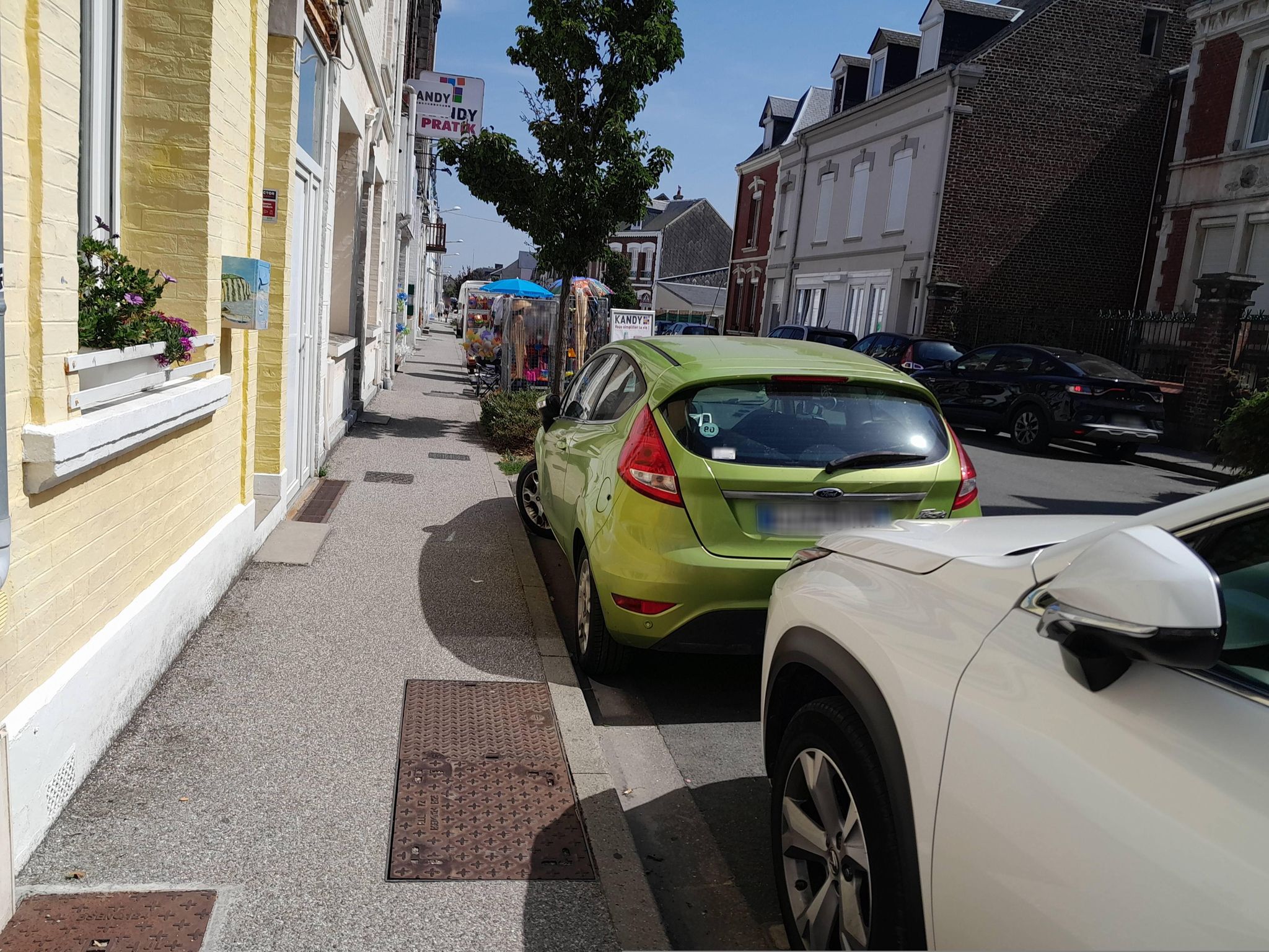 Street view of Cayeux-sur-Mer