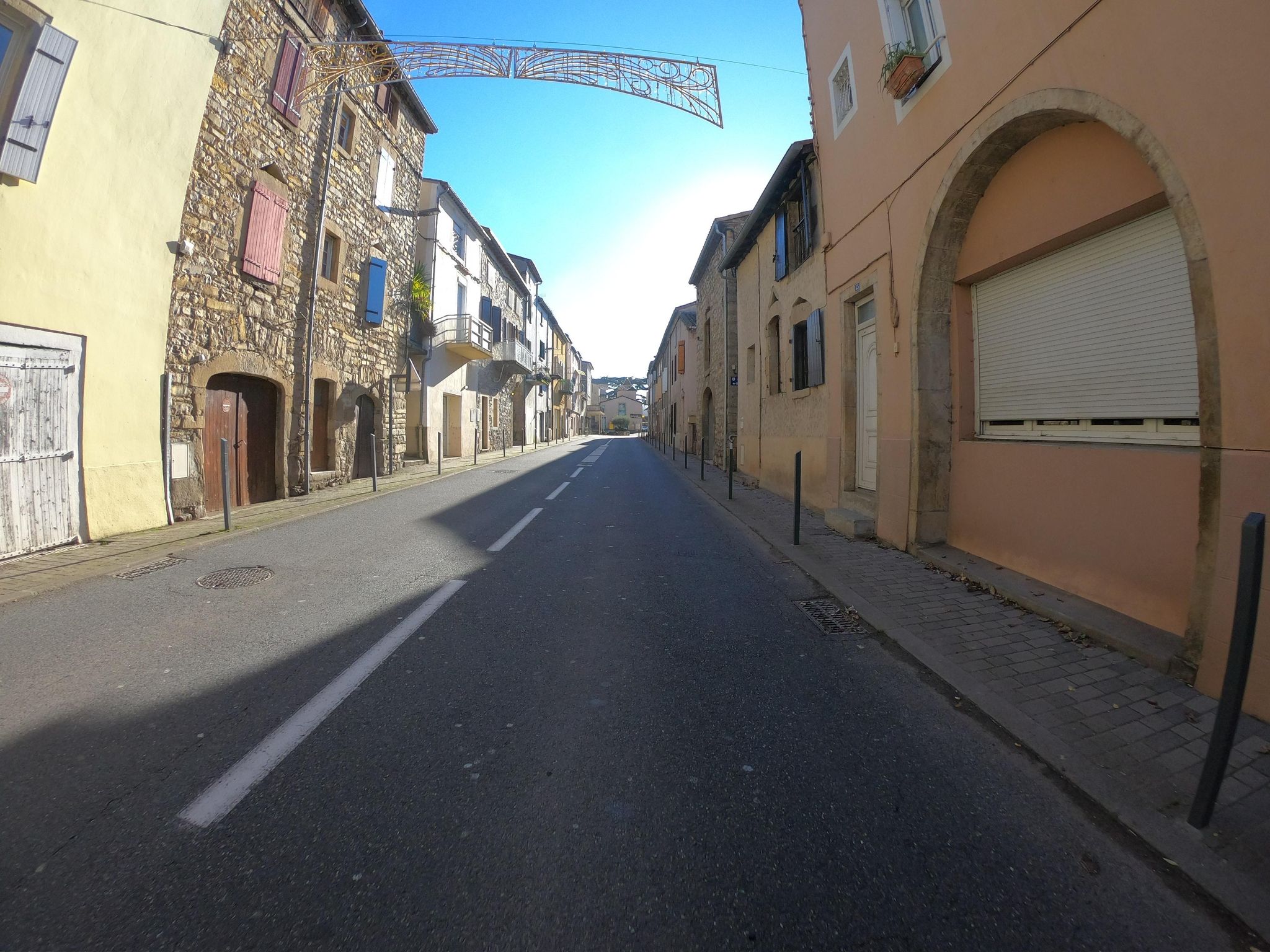 Street view of Saint-Georges-de-Luzençon