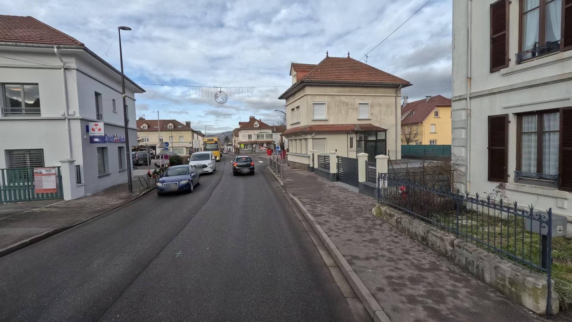 Street view of Le Thillot