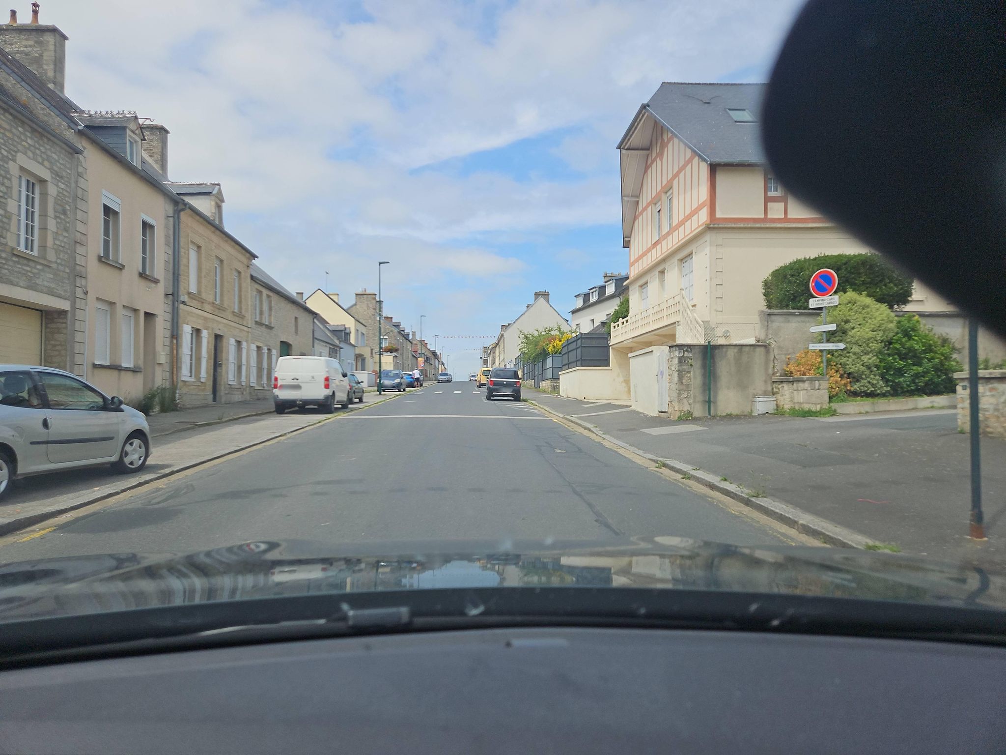 Street view of Sainte-Mère-Église