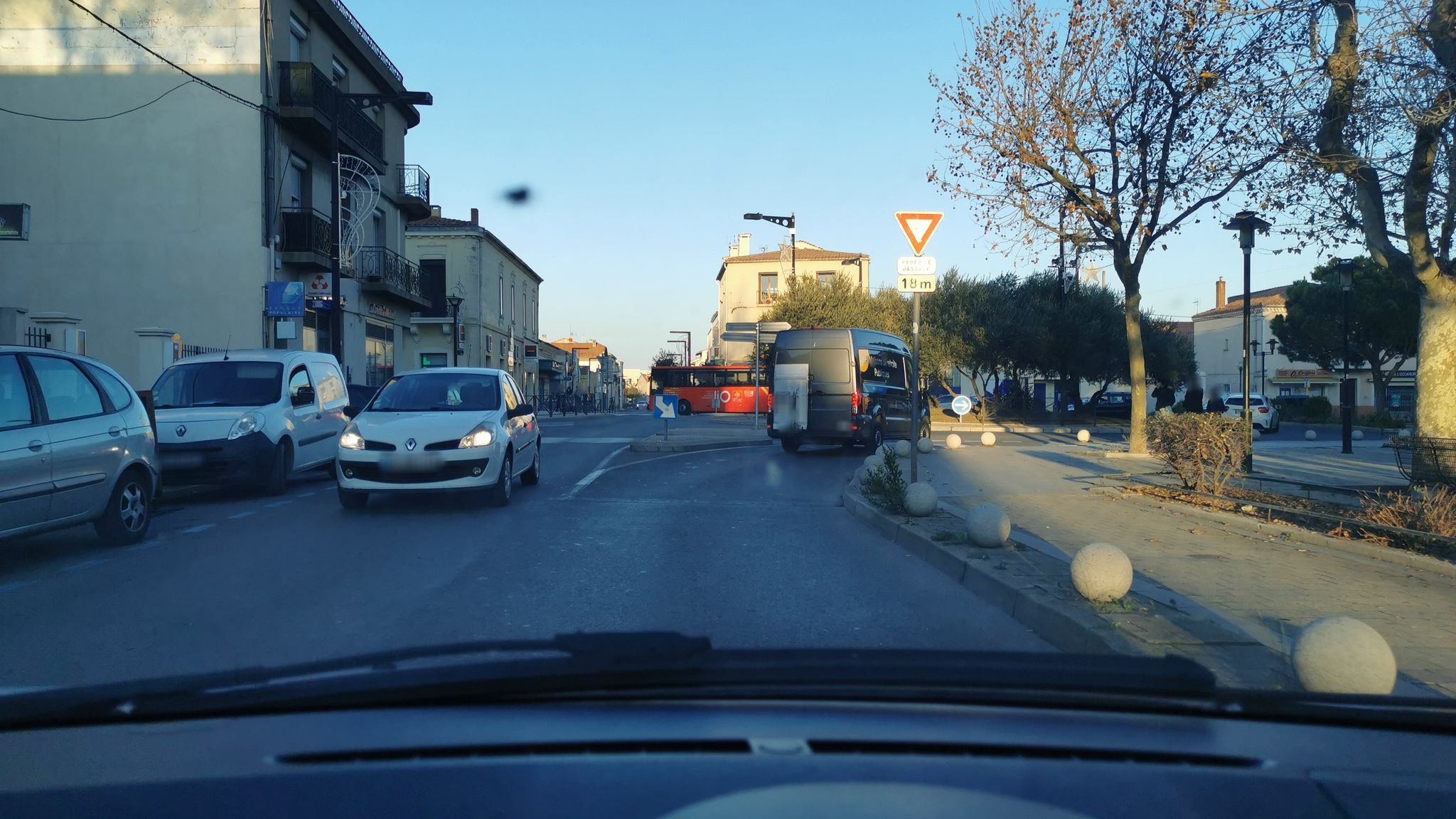 Street view of Frontignan