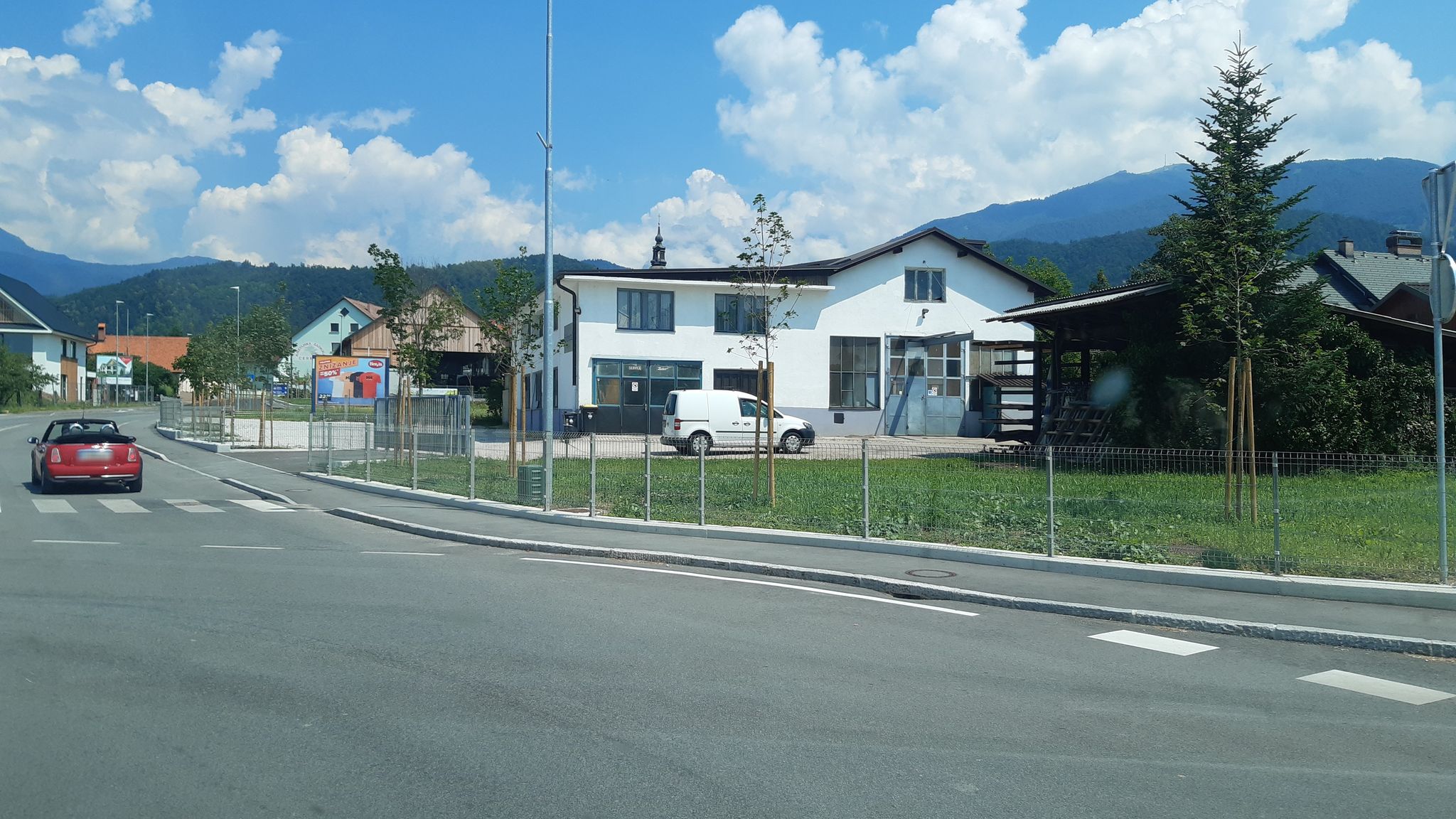 Street view of Cerklje na Gorenjskem