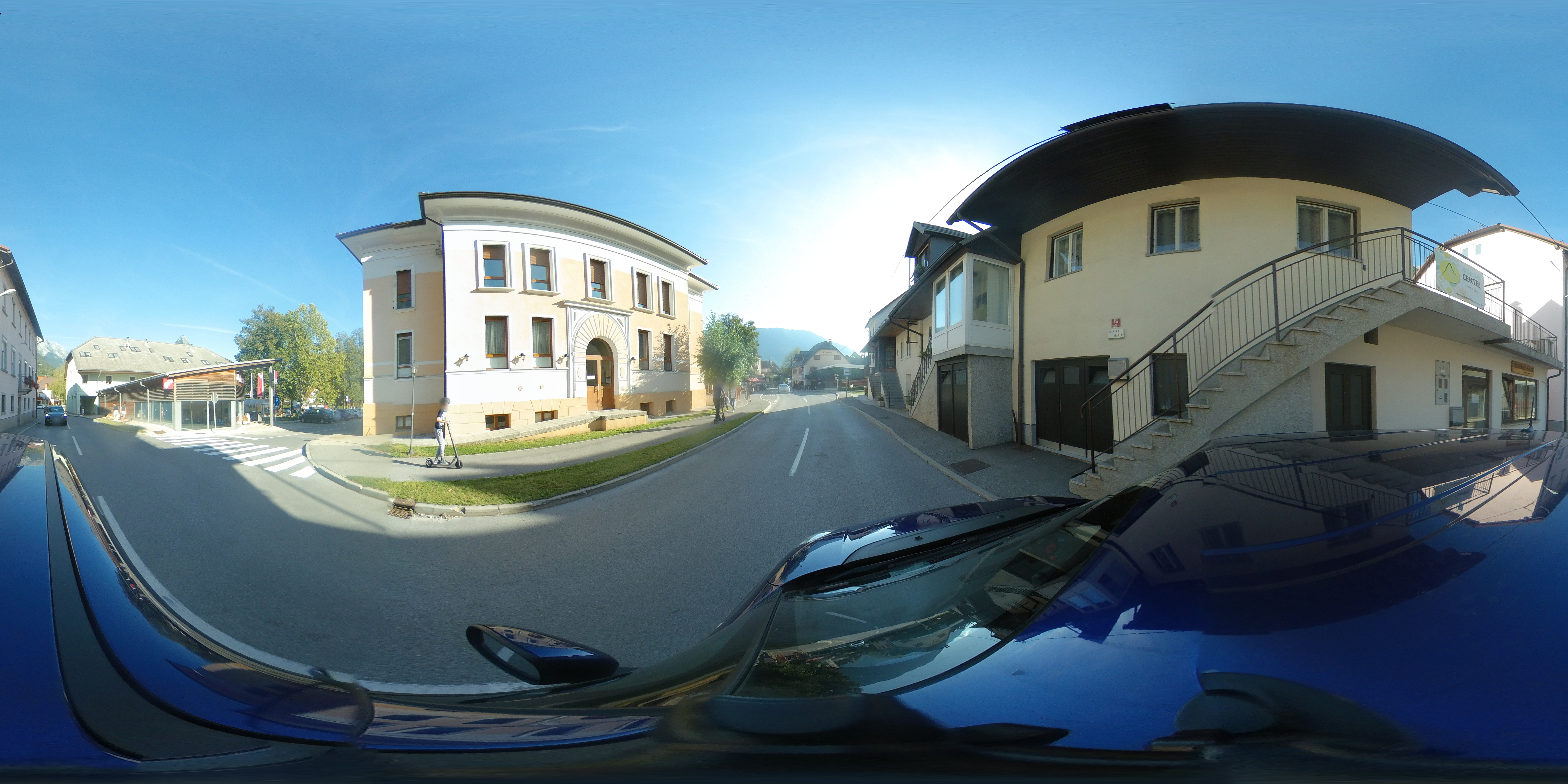 Street view of Bovec